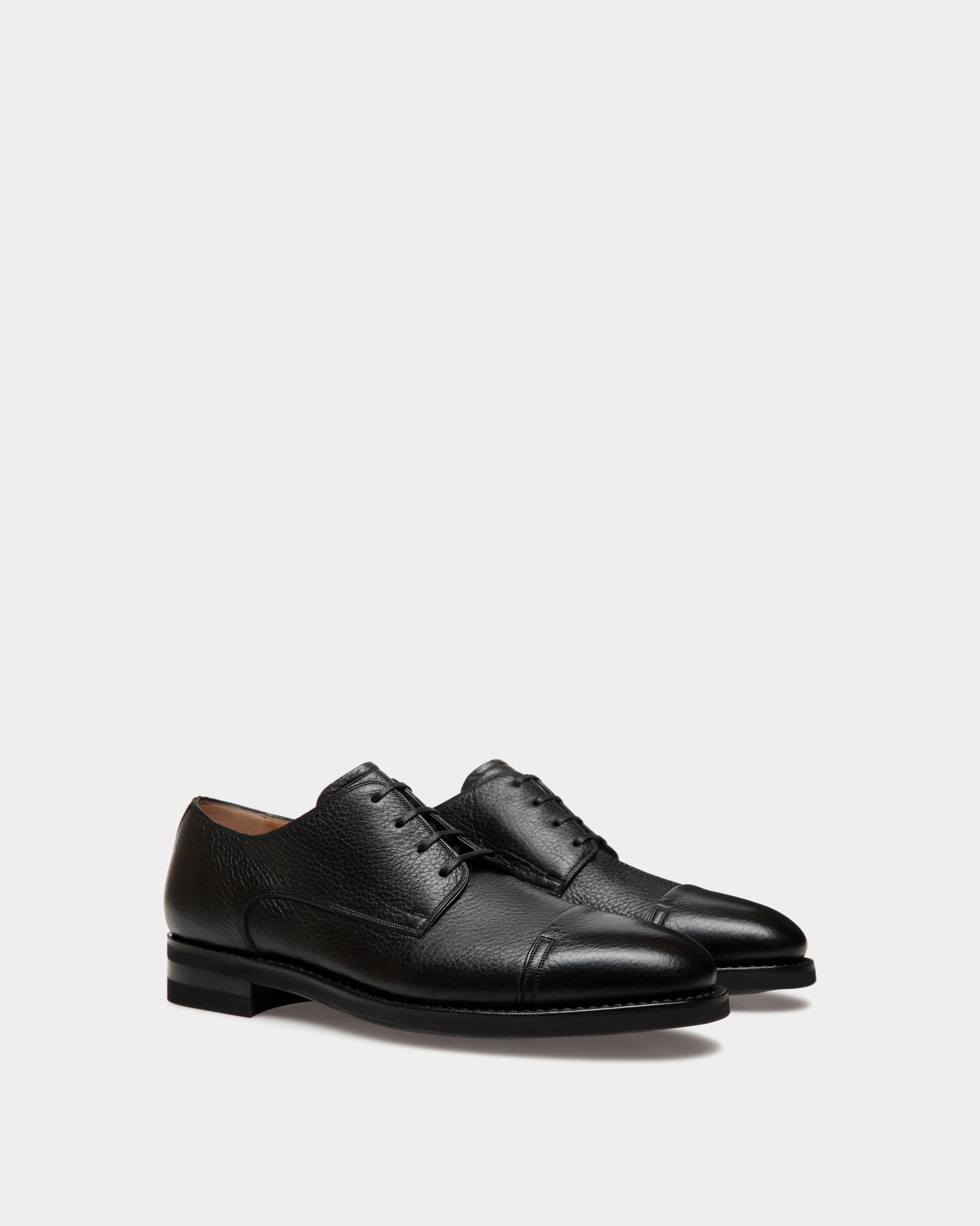 Scribe Un Derby-Schuh Aus Hirschleder In Schwarz - Herren - Bally - 02