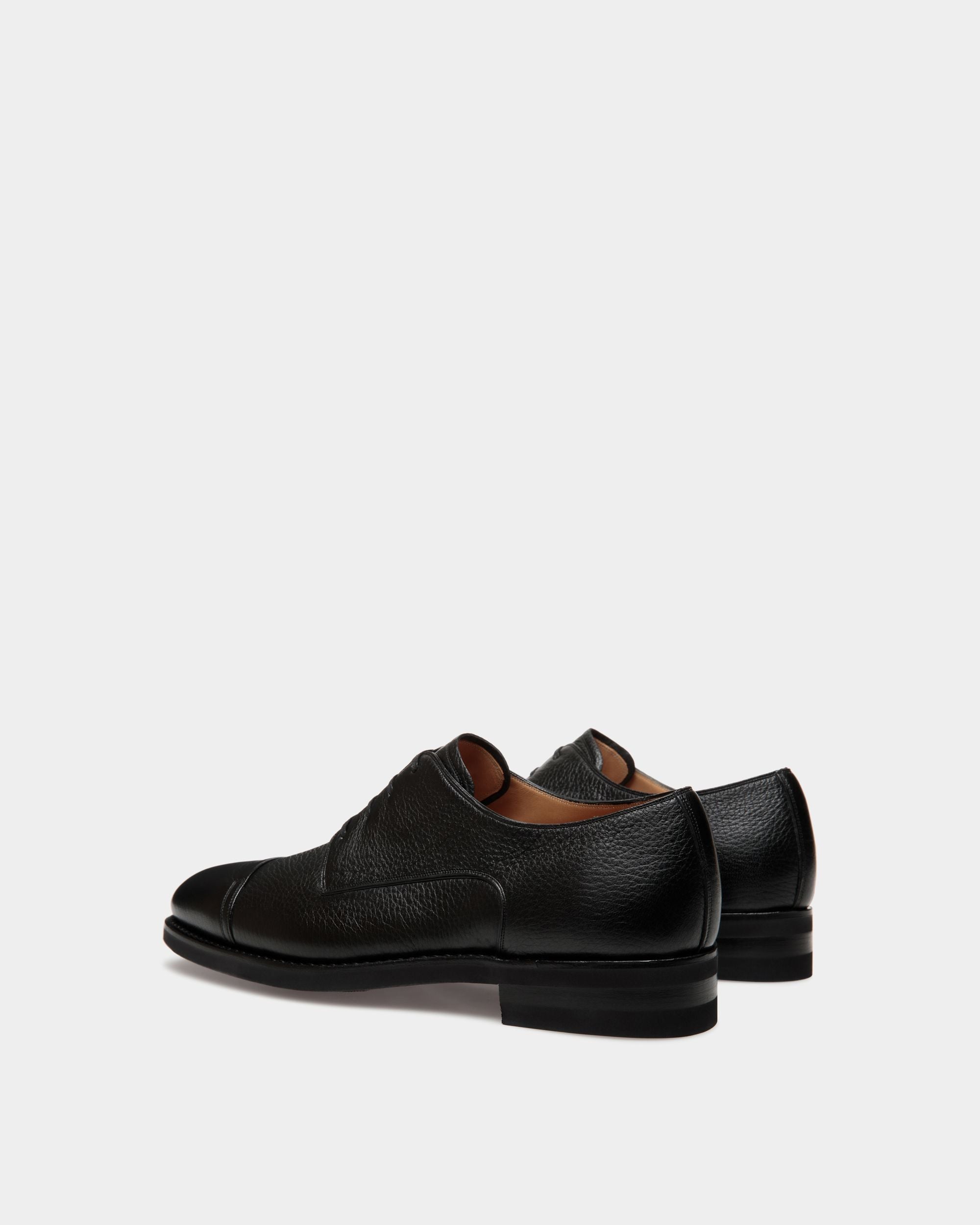 Scribe Un Derby-Schuh Aus Hirschleder In Schwarz - Herren - Bally - 03