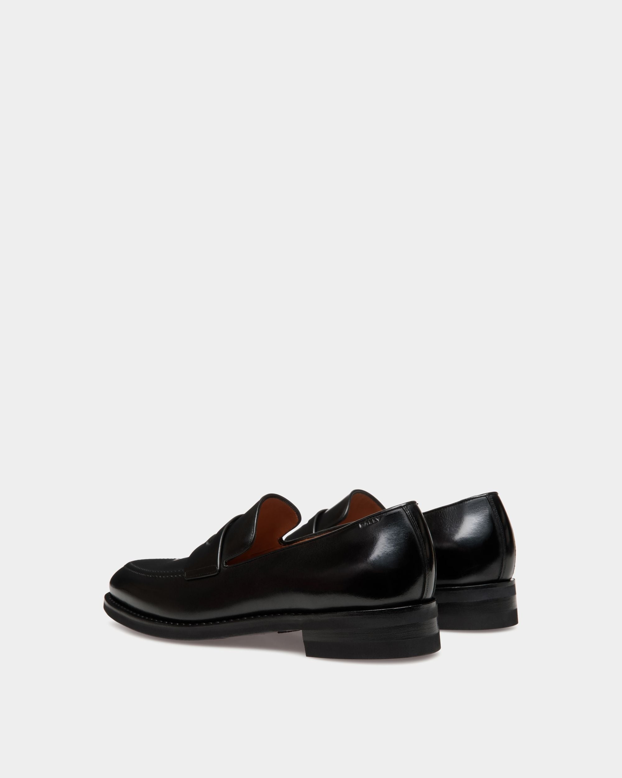 Scribe Un Loafer In Black Leather - Men's - Bally - 03