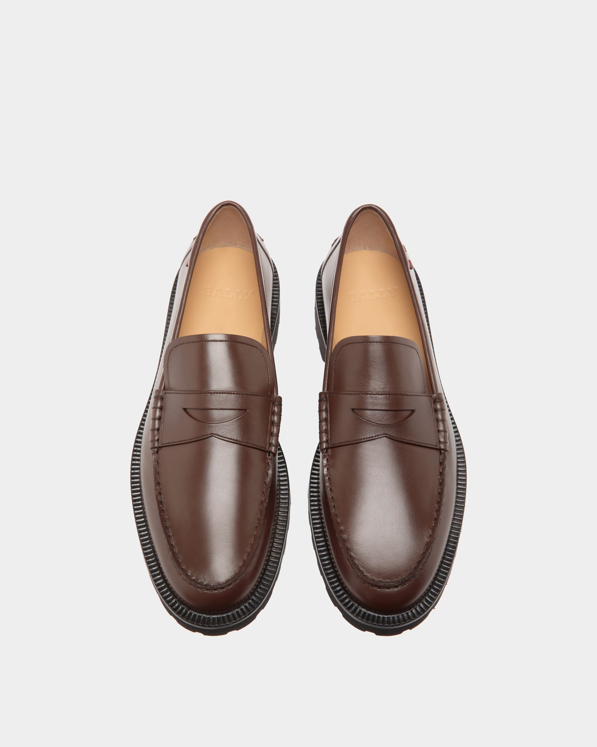 Loafer Aus Braunem Leder - Herren - Bally - 04