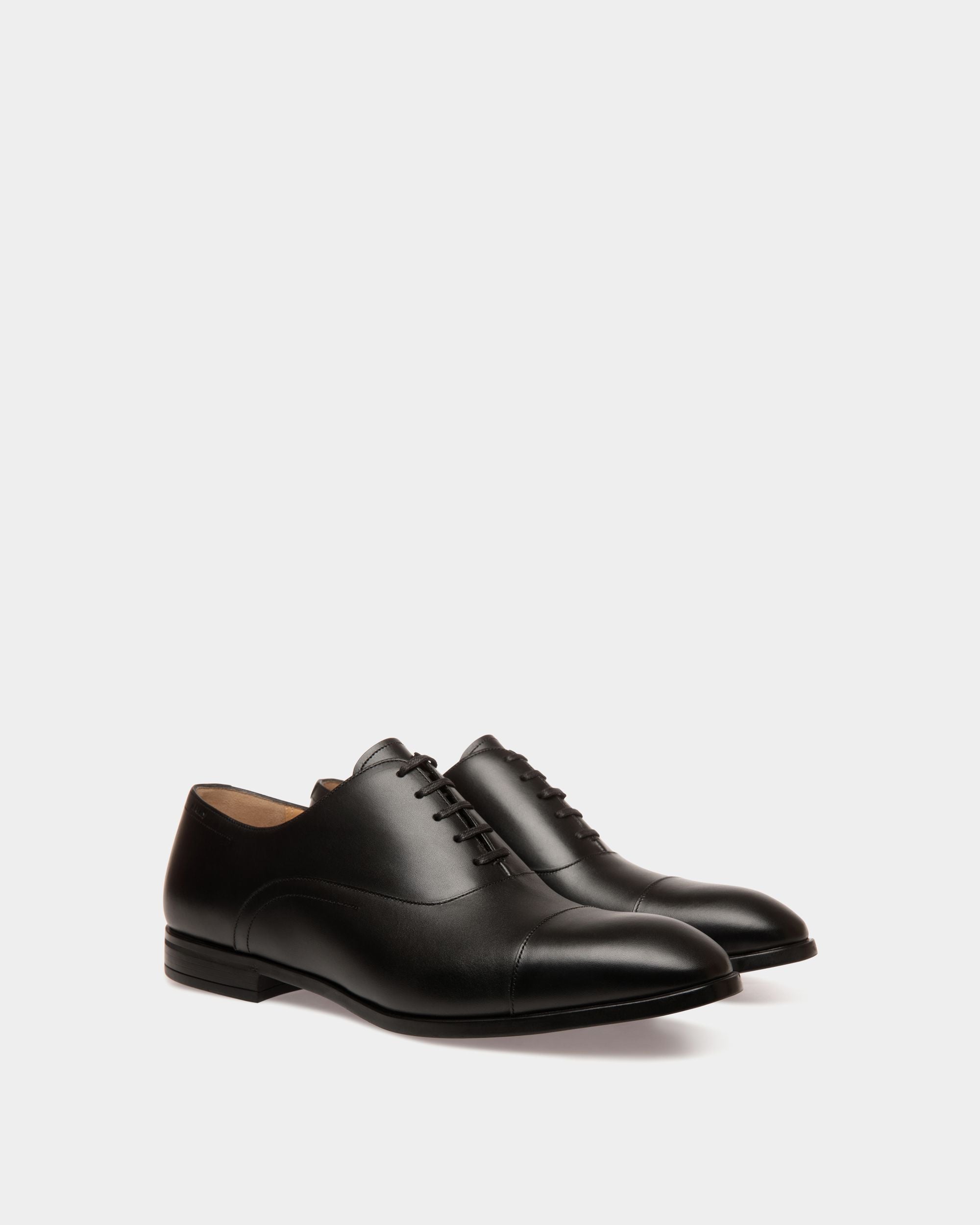 Lace-Ups In Black Leather - Herren - Bally - 02