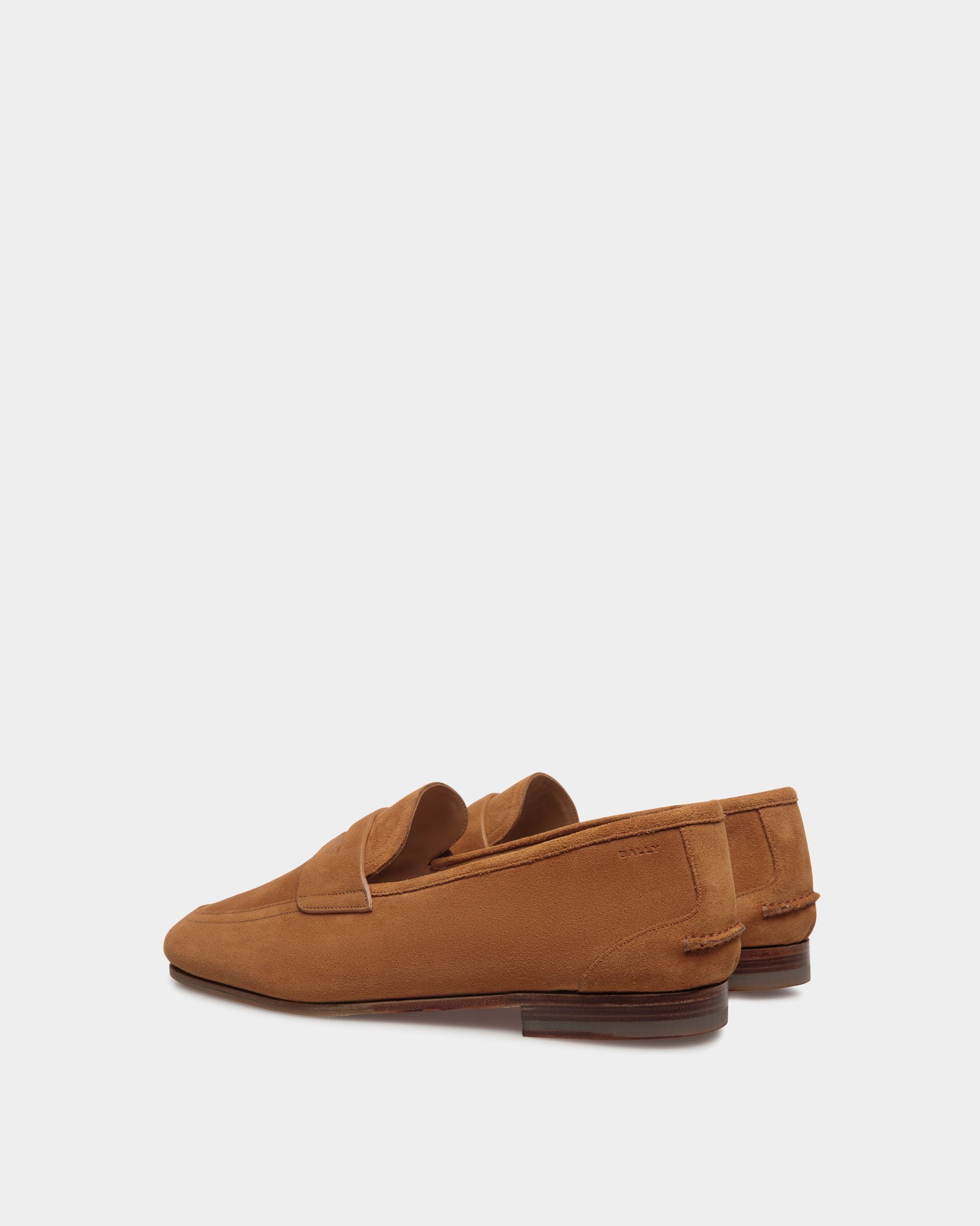 Plume Loafer Aus Braunem Veloursleder - Men's - Bally - 04