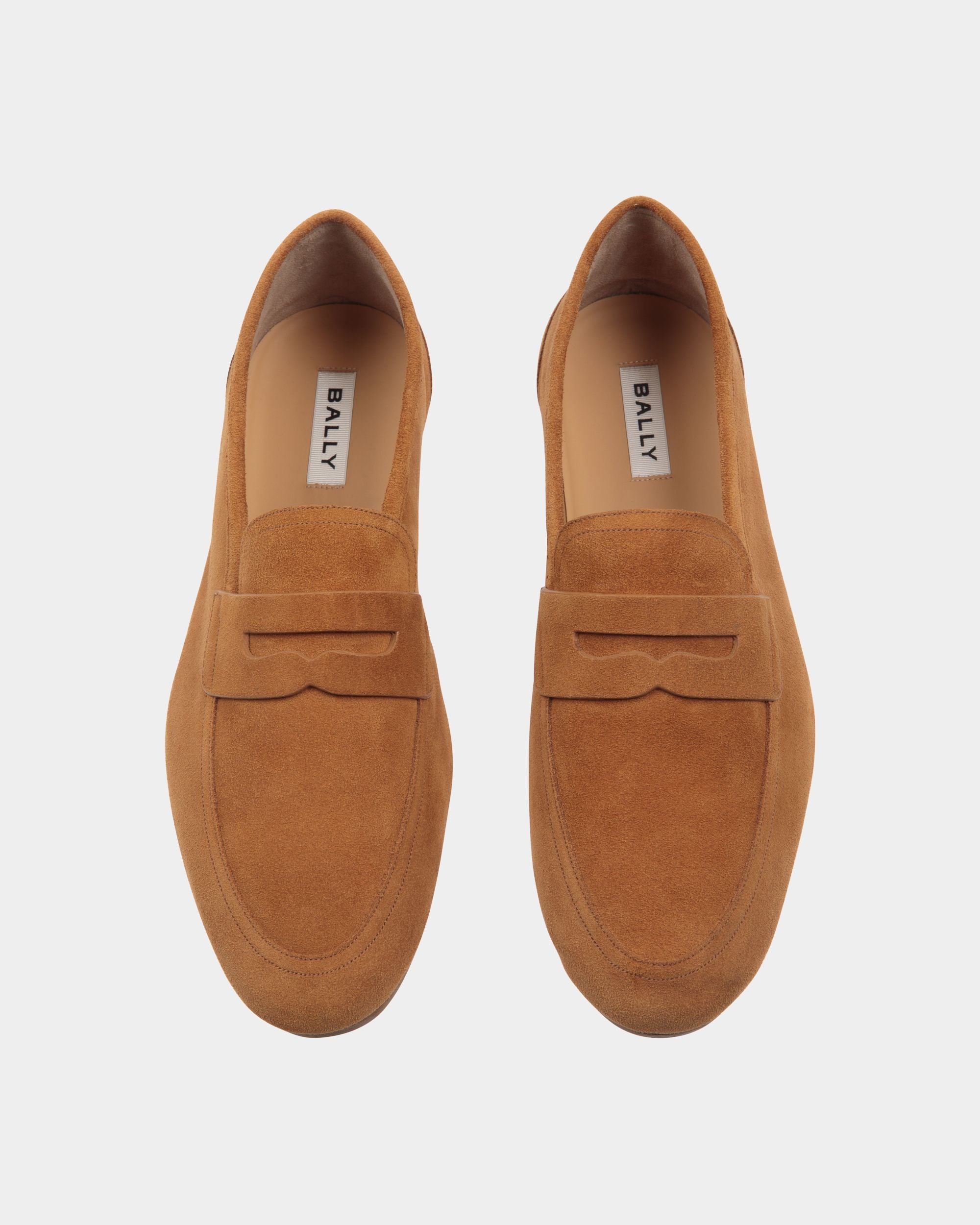 Plume Loafer Aus Braunem Veloursleder - Men's - Bally - 05