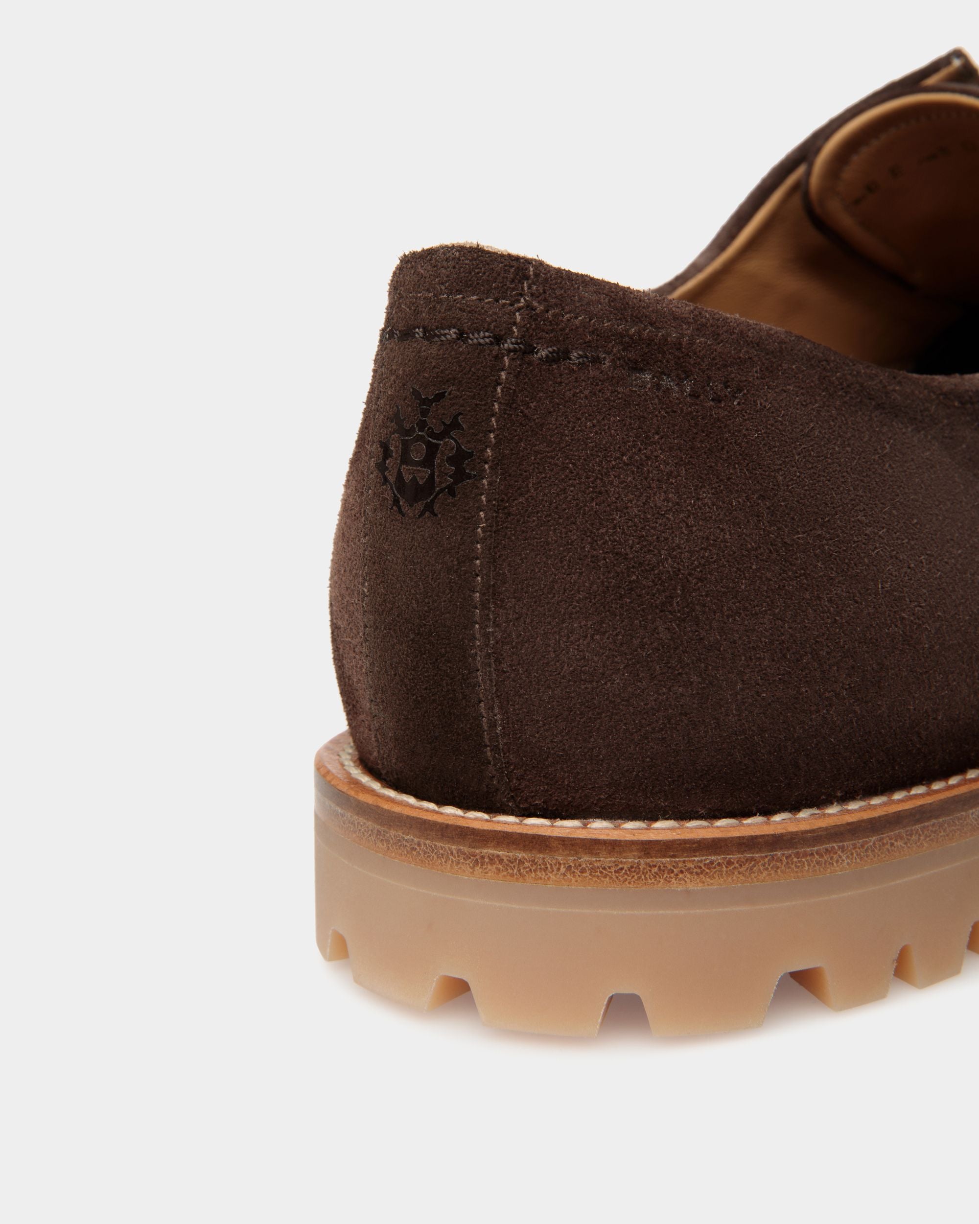 Solaria Oxford-Schuhe Aus Veloursleder In Ebenholzschwarz - Herren - Bally - 06