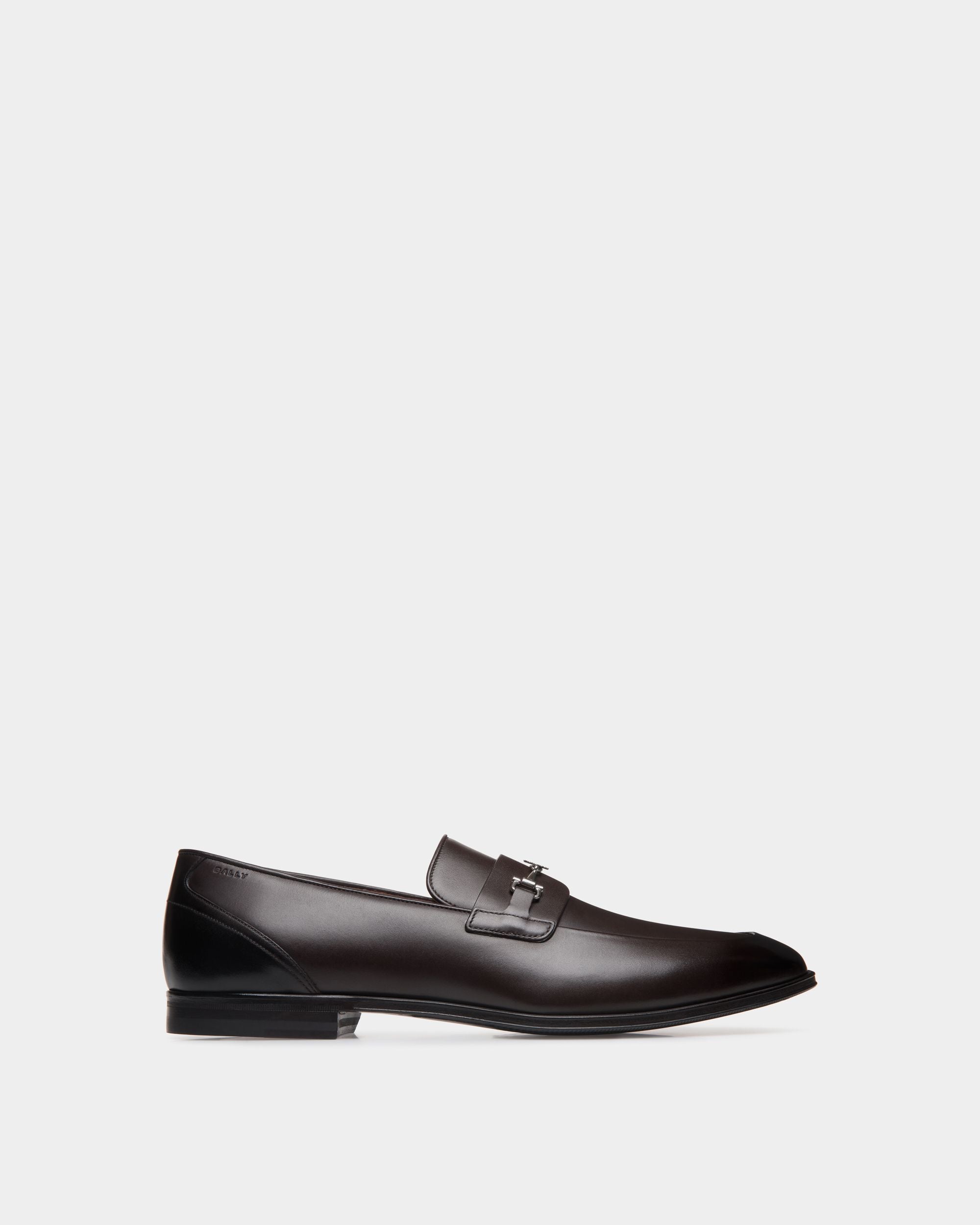 Westminster Loafer in Ebano Leather - Men's - Bally - 01