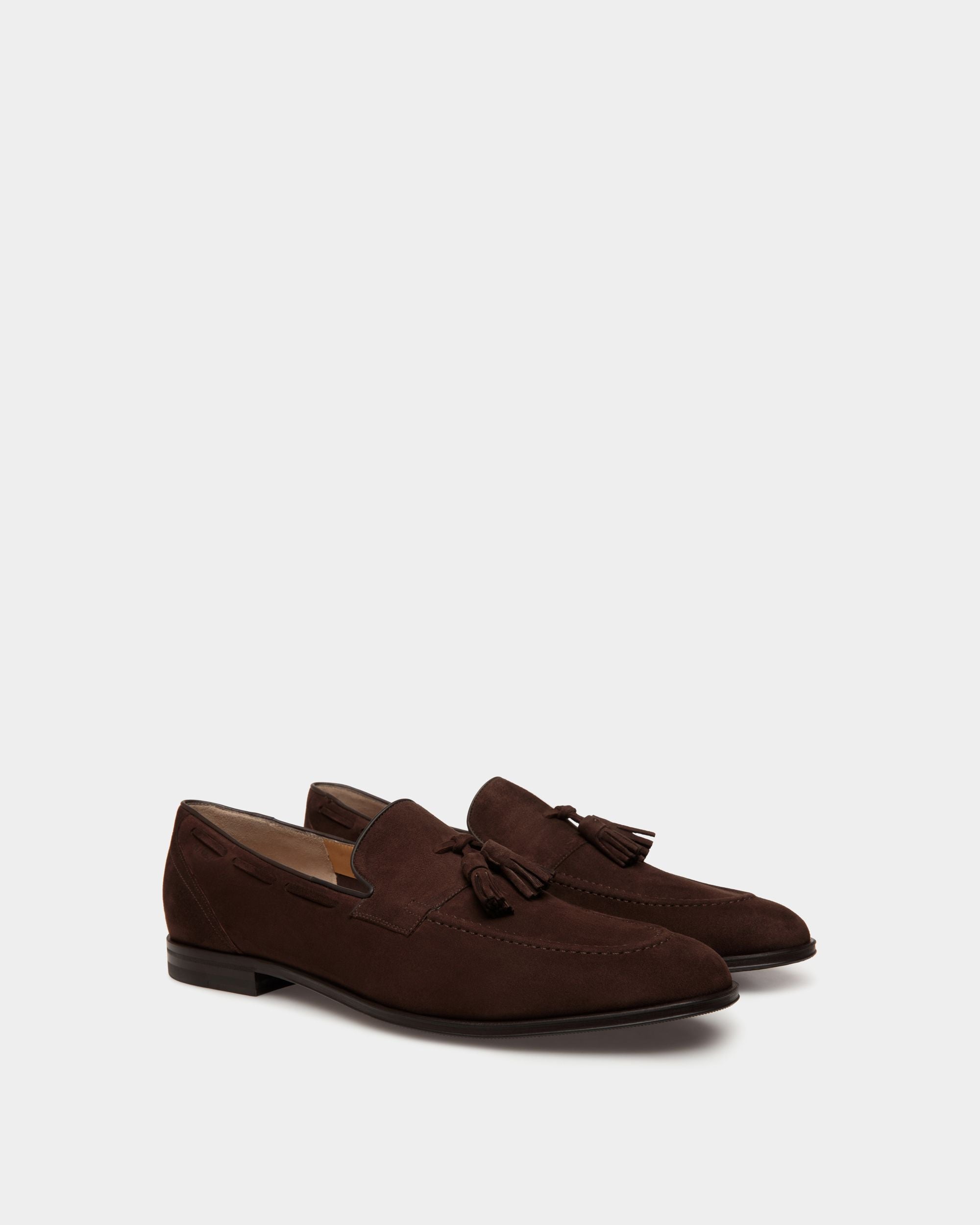 Mocassin Westminster En Daim Ebano - Homme - Bally - 02