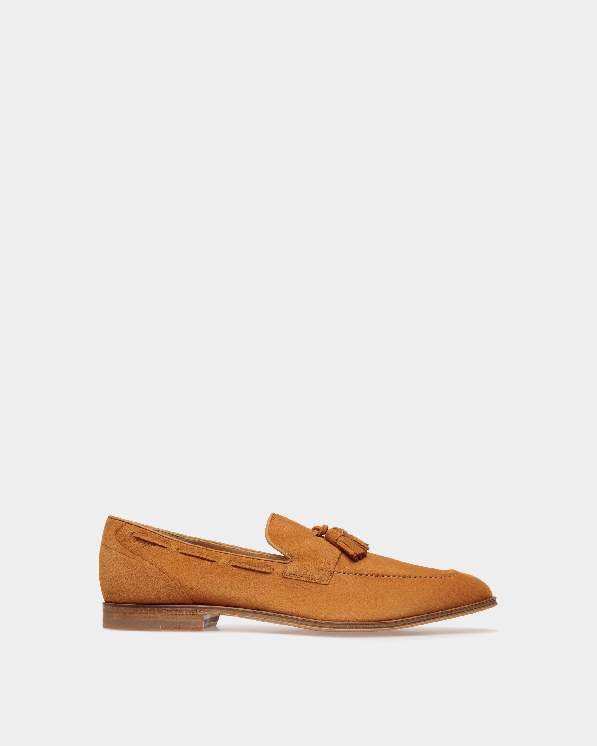 Westminster Loafer Aus Veloursleder In Braun - Homme - Bally - 01