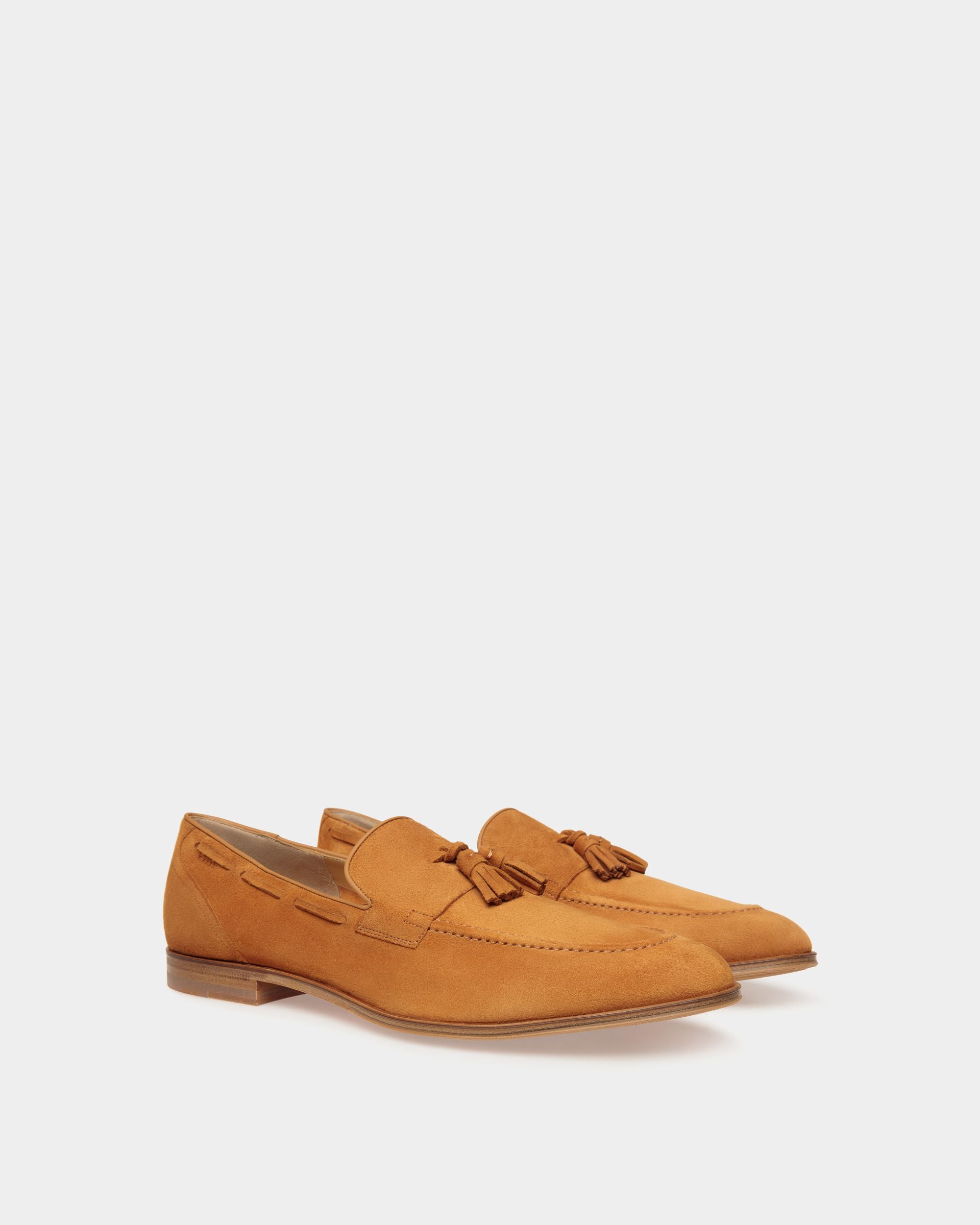 Mocassin Westminster En Daim Marron - Homme - Bally - 03