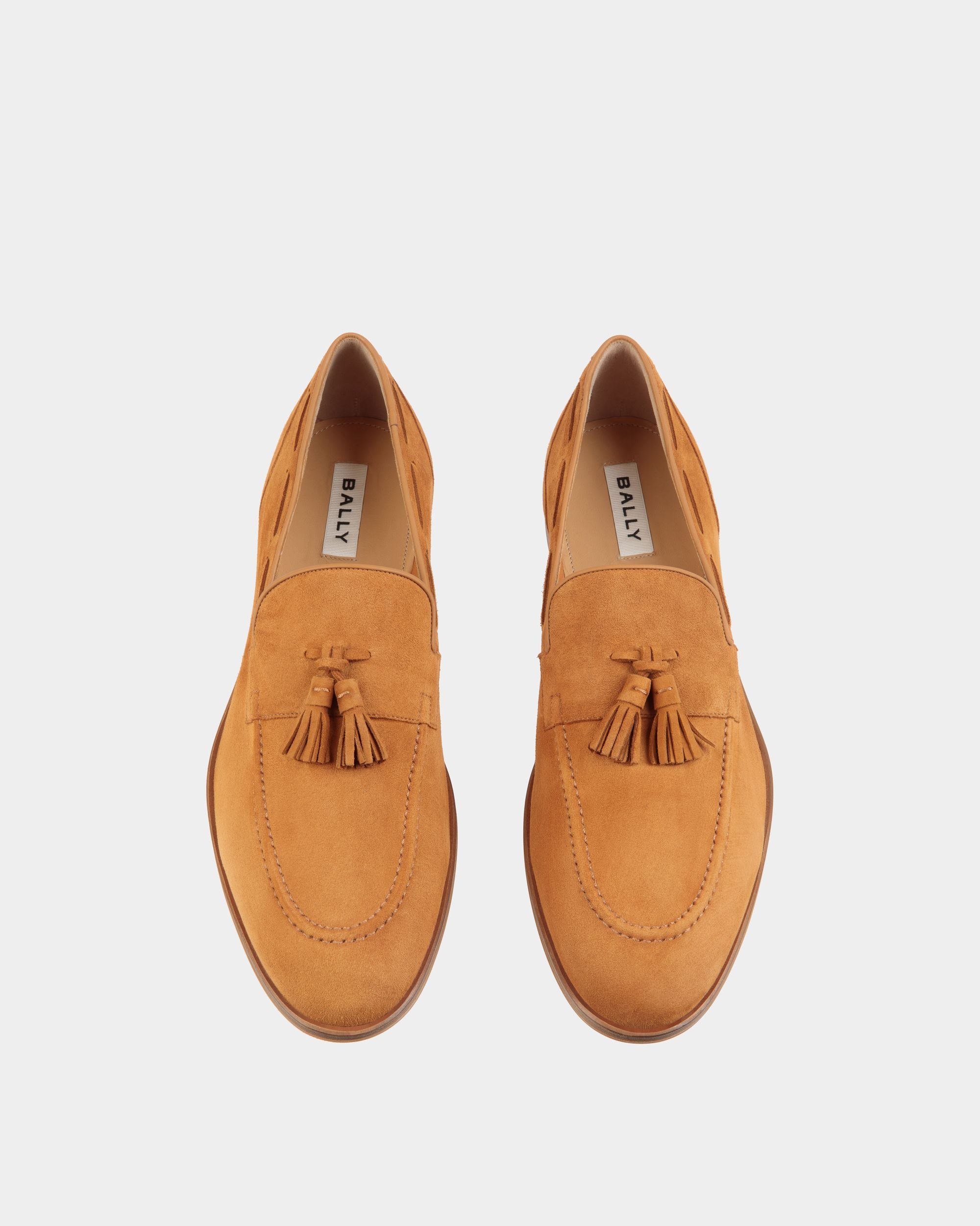 Mocassin Westminster En Daim Marron - Homme - Bally - 05