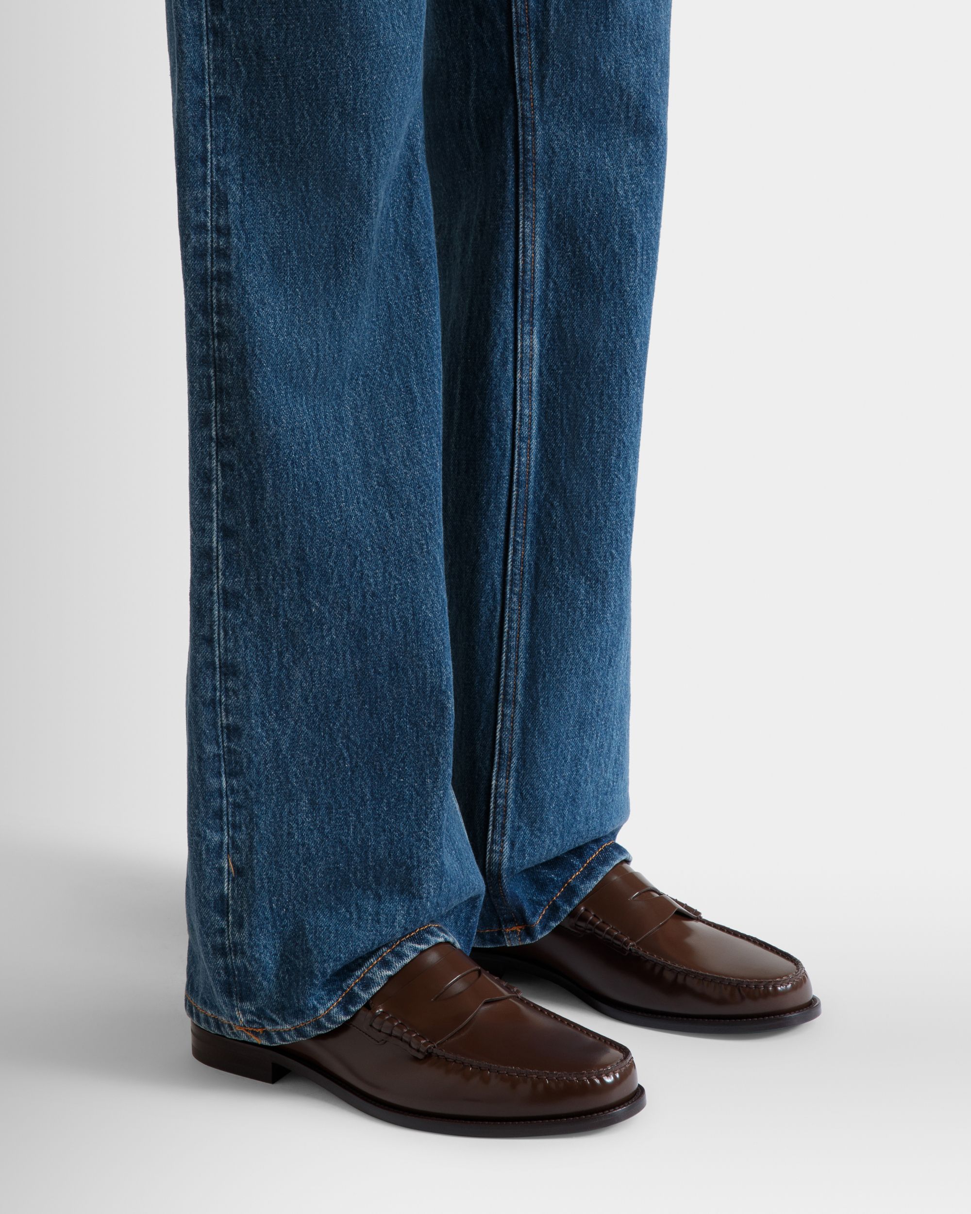 Capitol Loafer Aus Leder In Ebenholzschwarz - Herren - Bally - 02