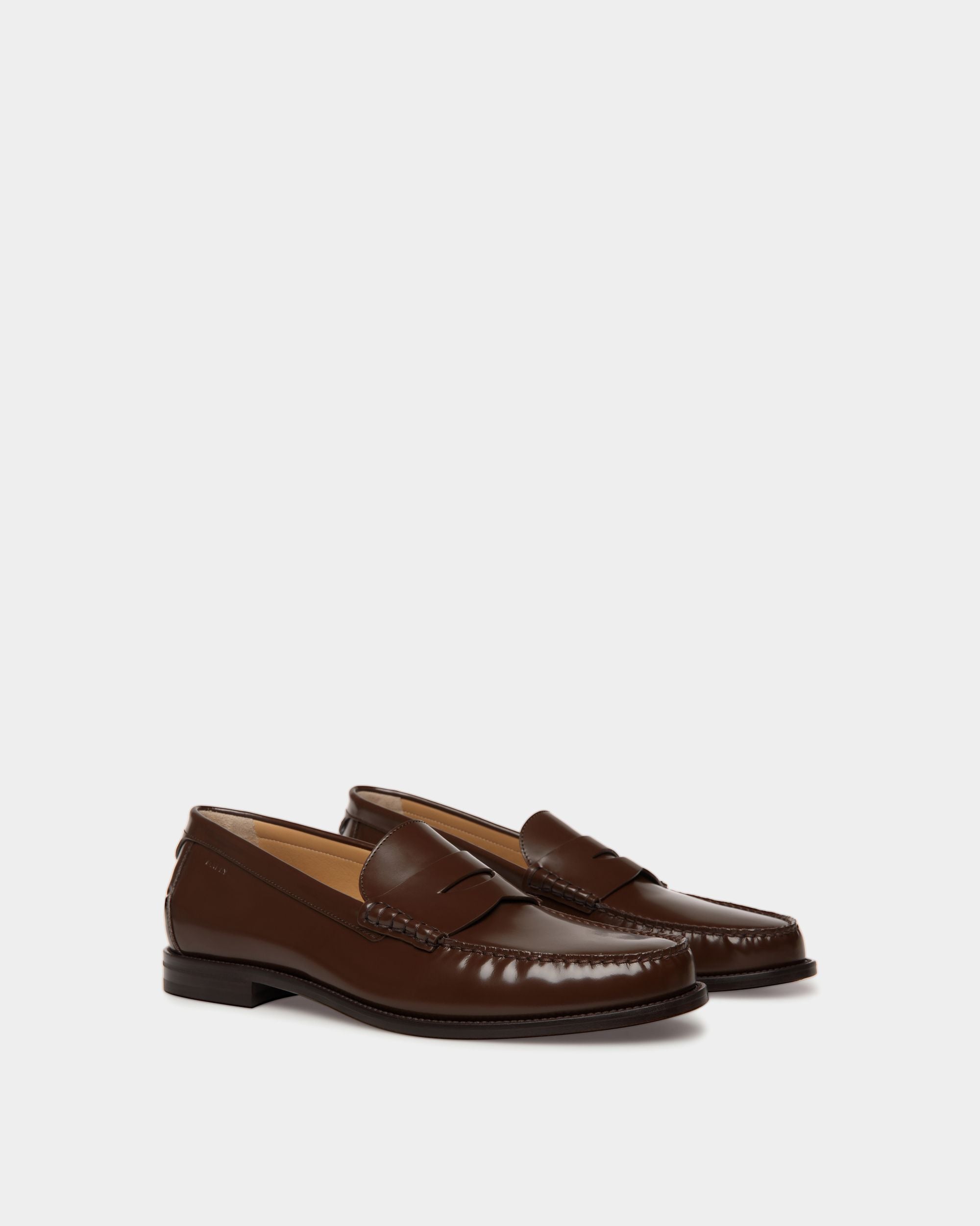 Capitol Loafer Aus Leder In Ebenholzschwarz - Herren - Bally - 03