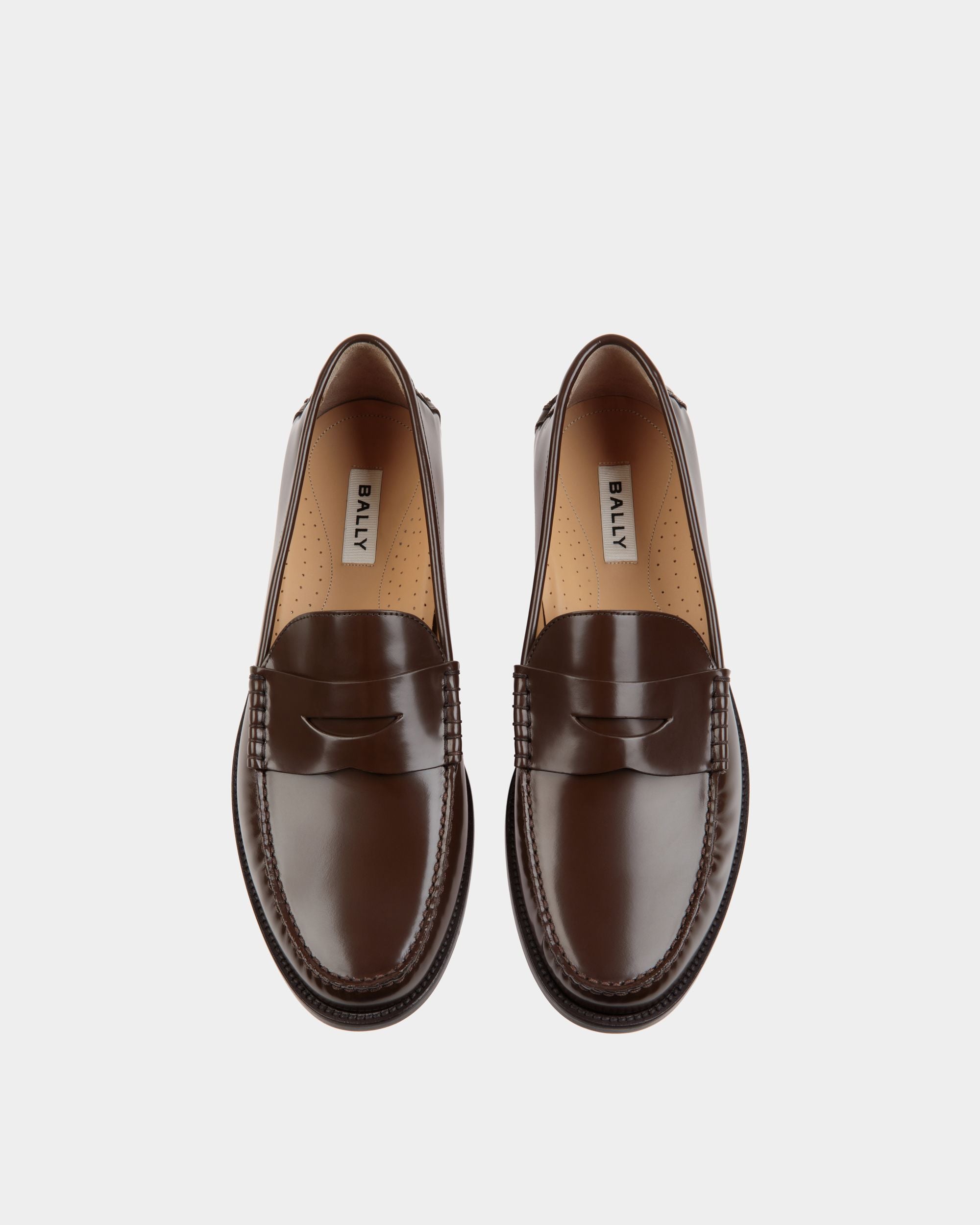 Mocassin Capitol En Cuir Ebano - Homme - Bally - 05