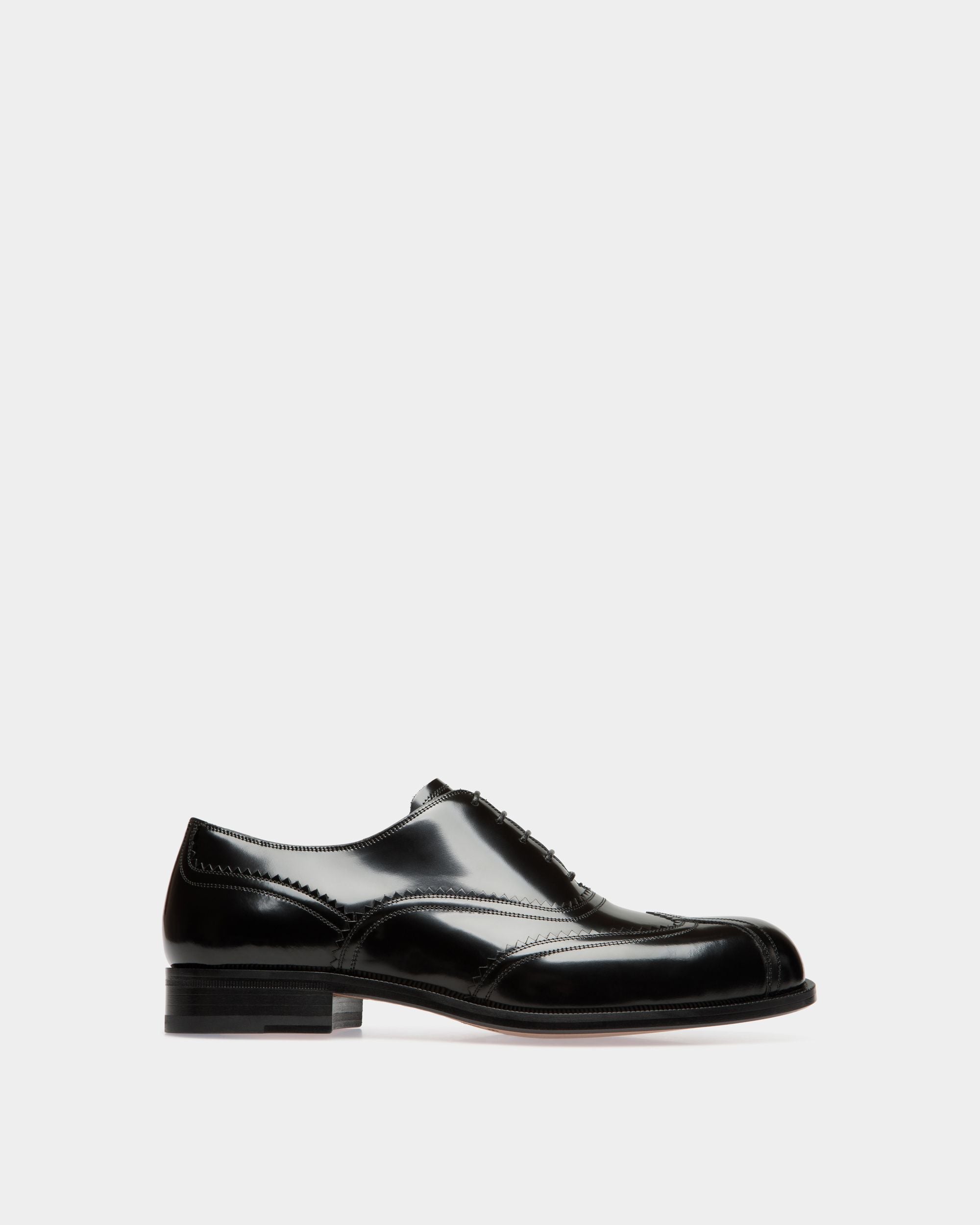 Scarpa Oxford Spiegel In Pelle Nera - Uomo - Bally - 01