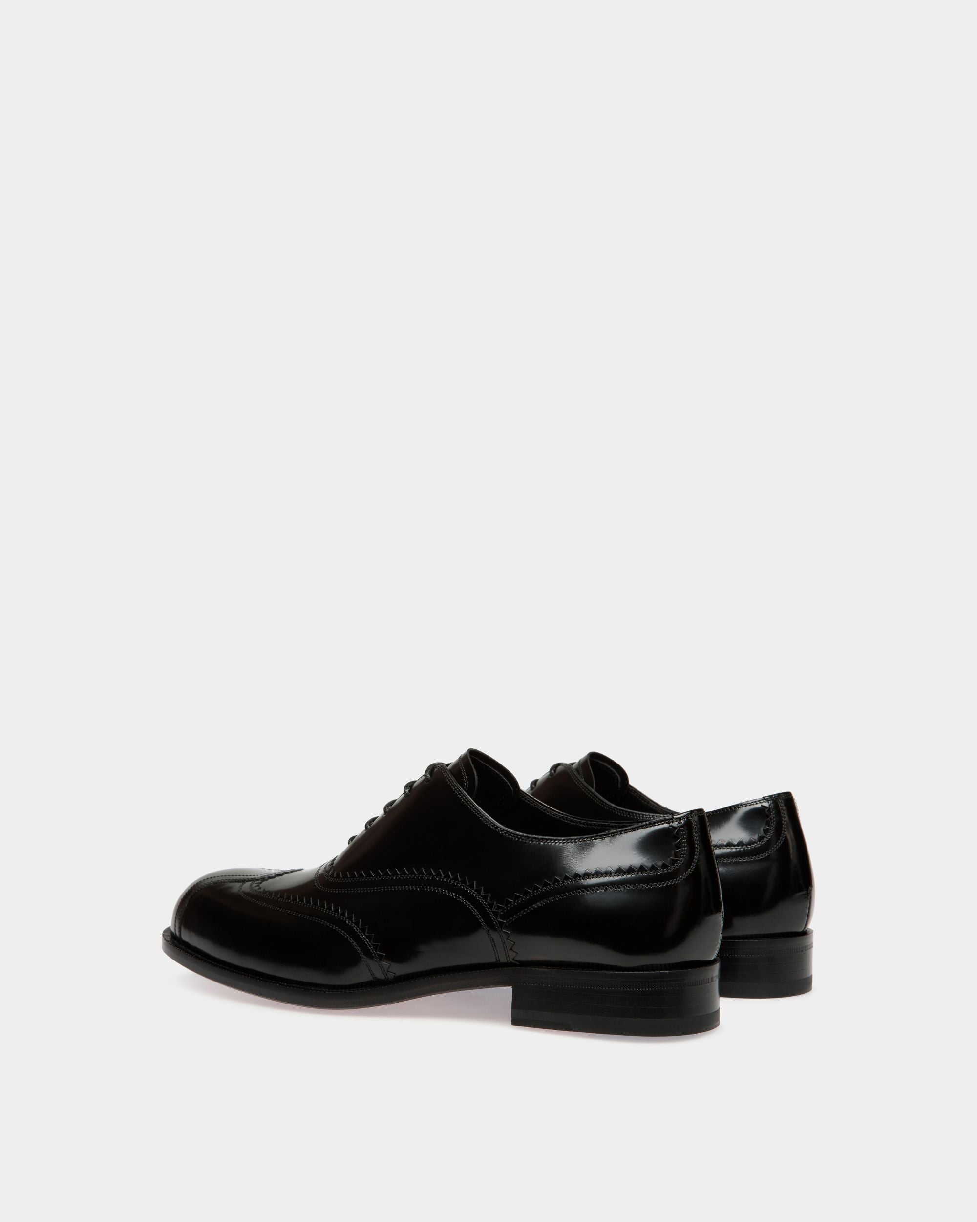 Spiegel Oxford-Schuhe Aus Leder In Schwarz - Uomo - Bally - 03