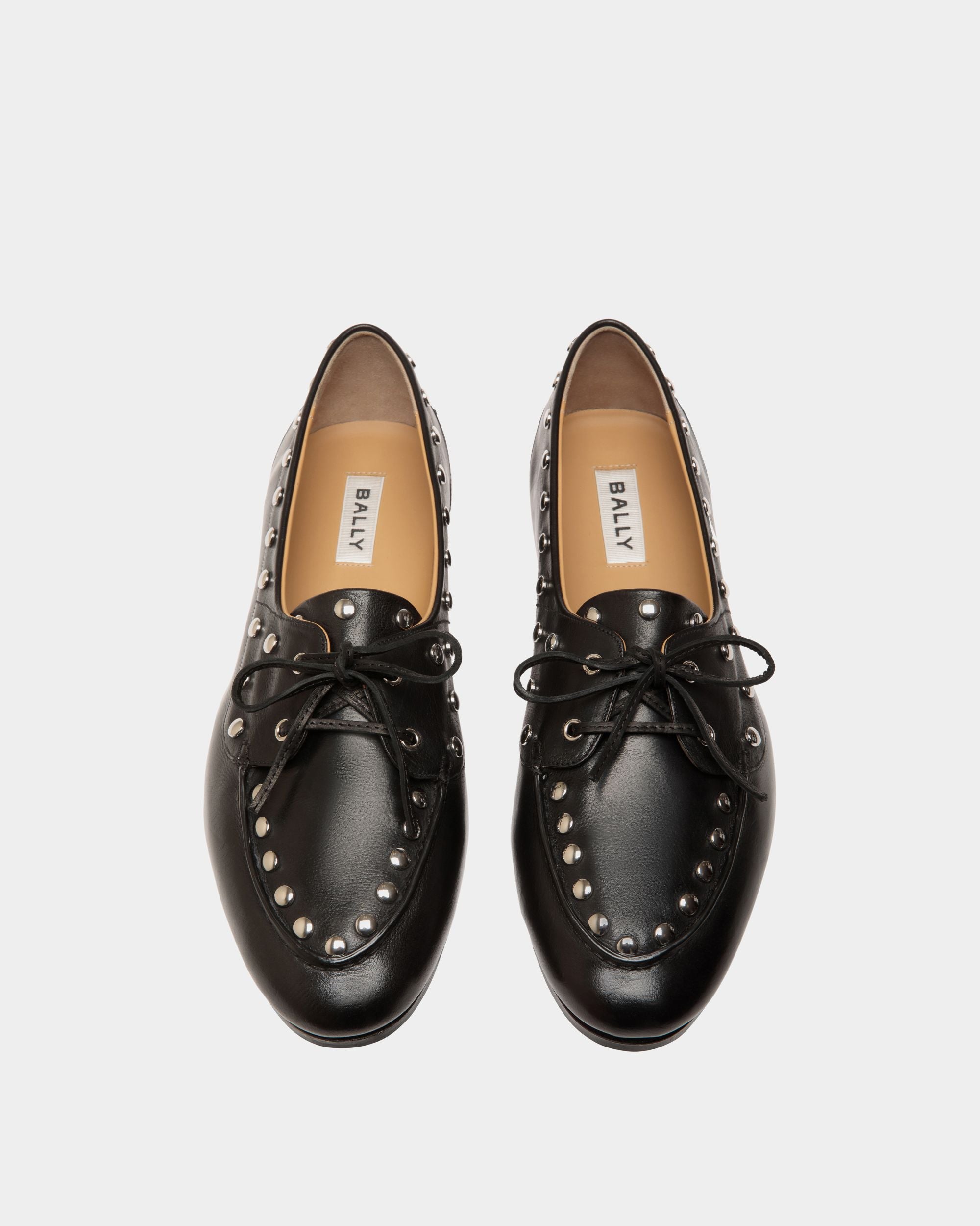 Plume Loafer Aus Schwarzem Leder - Homme - Bally - 04