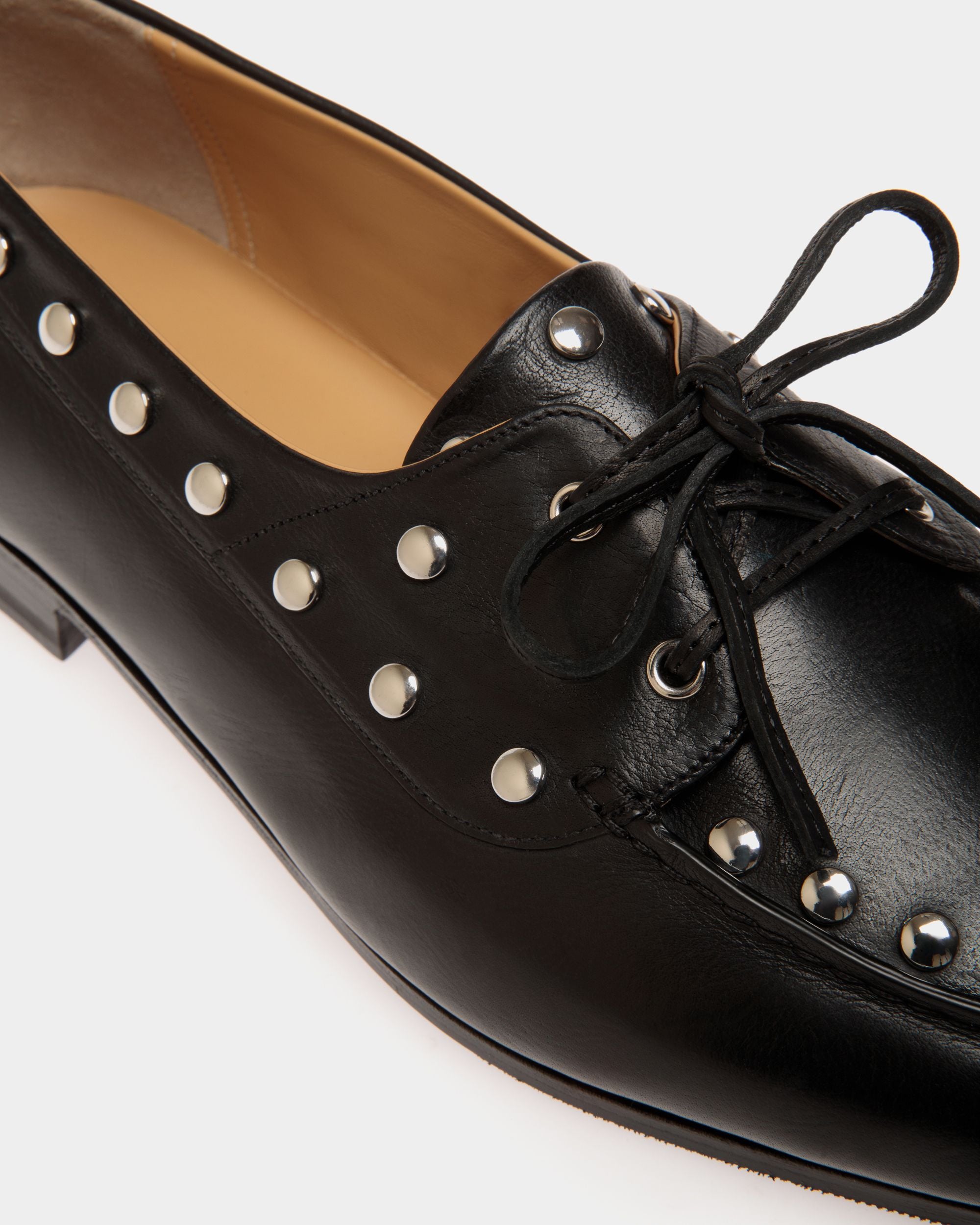 Mocassino Plume In Pelle Nera - Uomo - Bally - 05