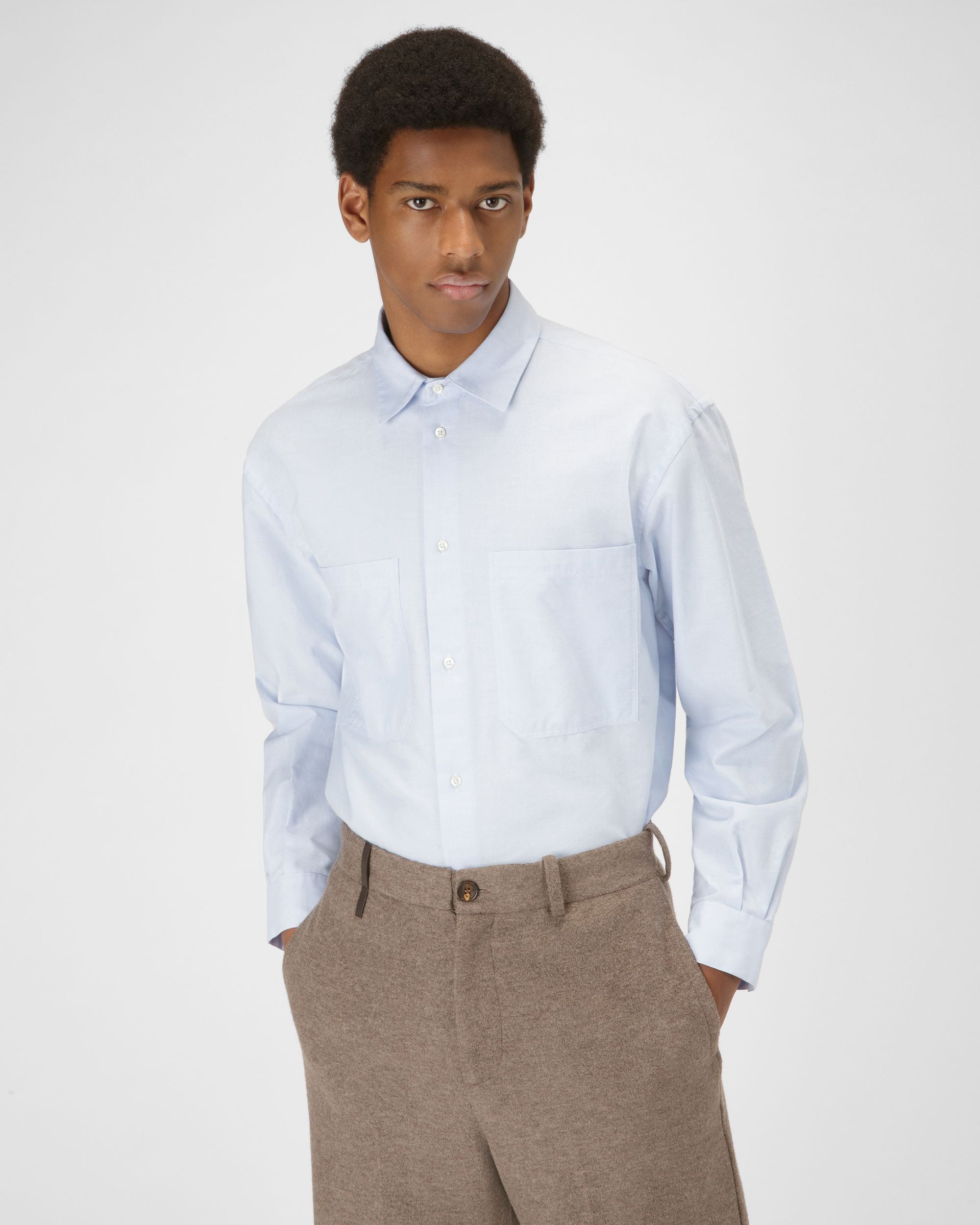 Oberteil Aus Blauer Baumwolle - Herren - Bally - 01