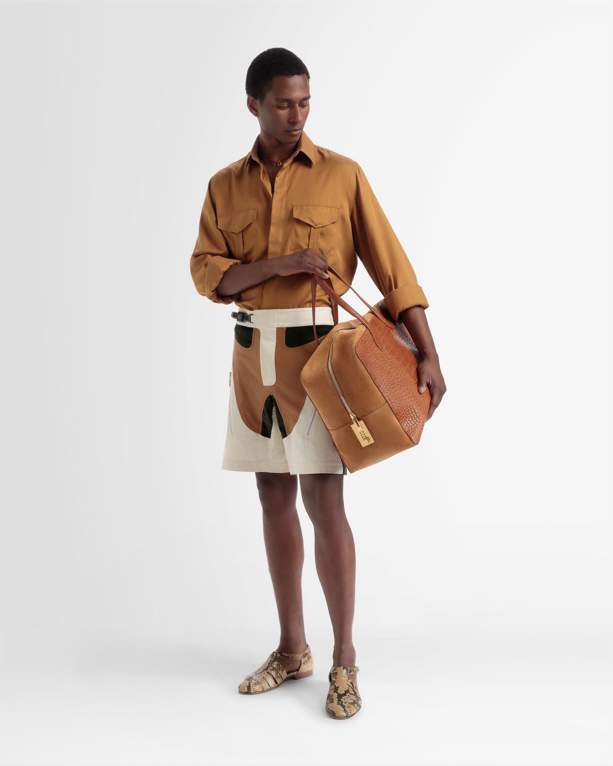 Chemise En Soie Poche De Poitrine - Homme - Bally - 01