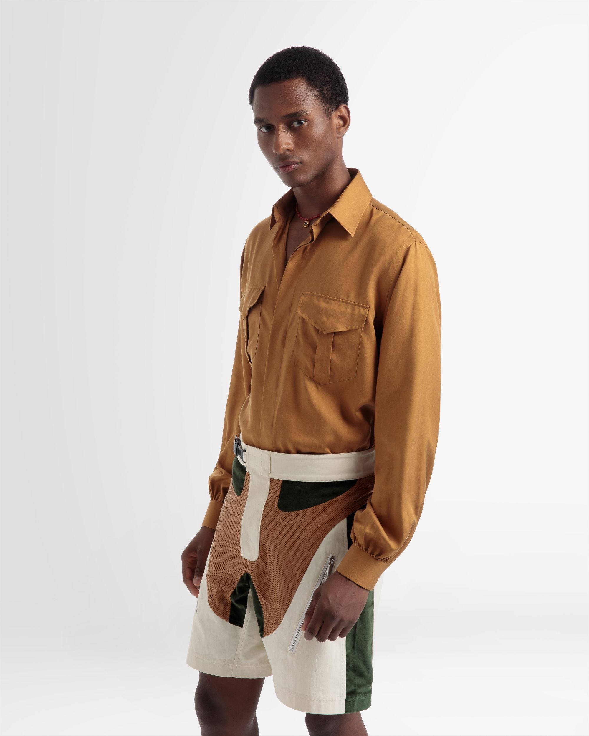 Chemise En Soie Poche De Poitrine - Homme - Bally - 02
