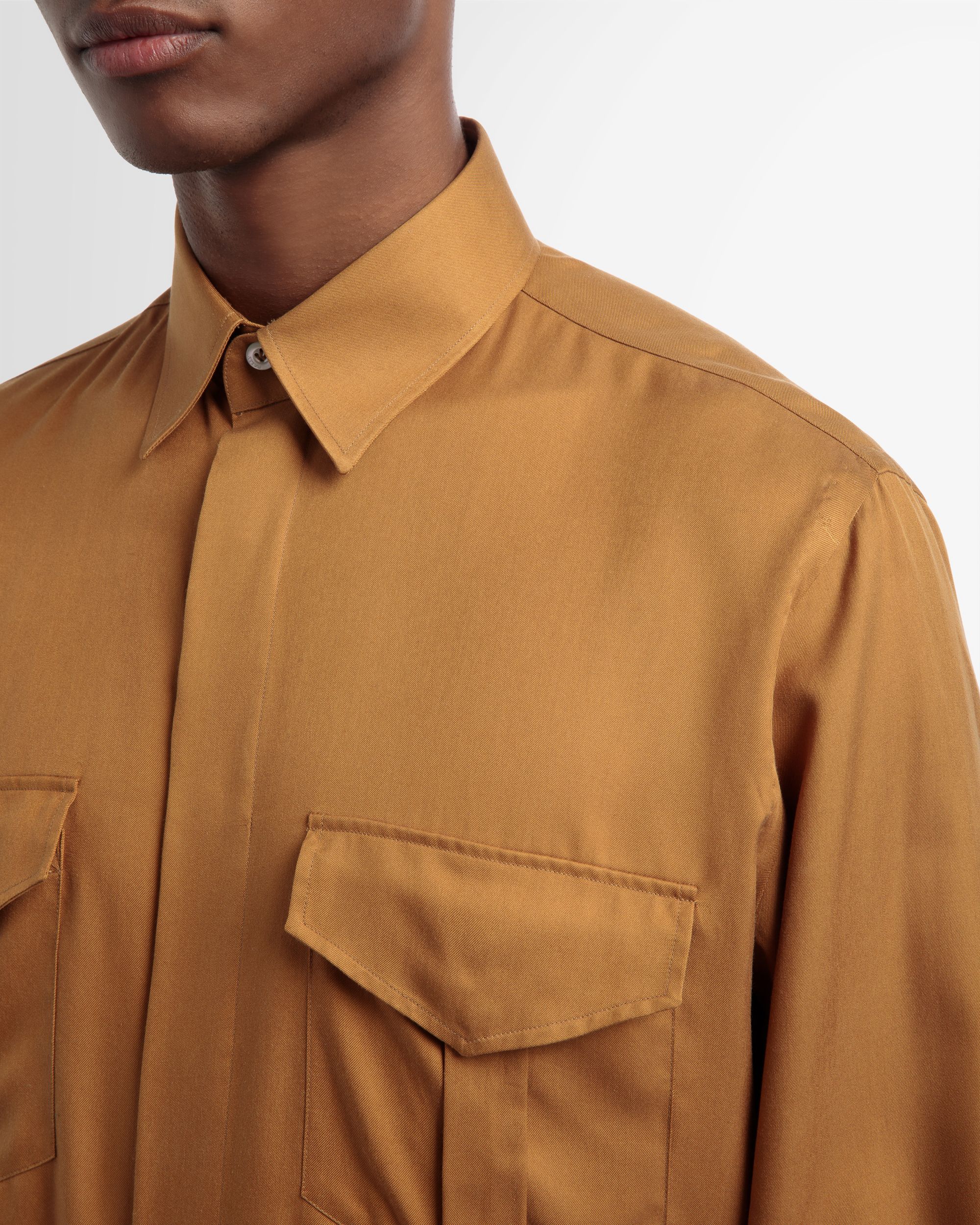 Chemise En Soie Poche De Poitrine - Homme - Bally - 03
