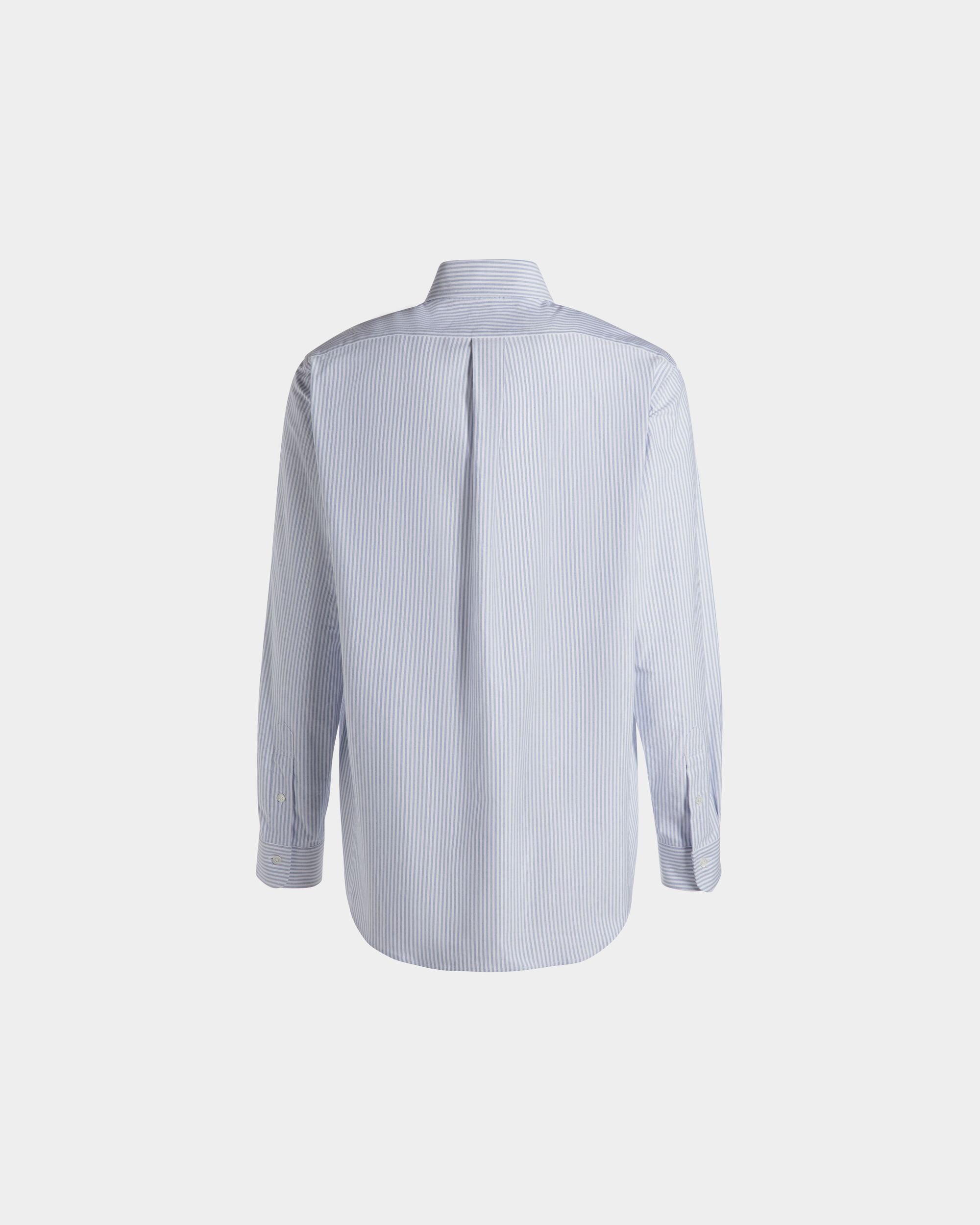Camicia A Maniche Lunghe In Cotone Light Blue Dalla Vestibilità Regular - Uomo - Bally - 03