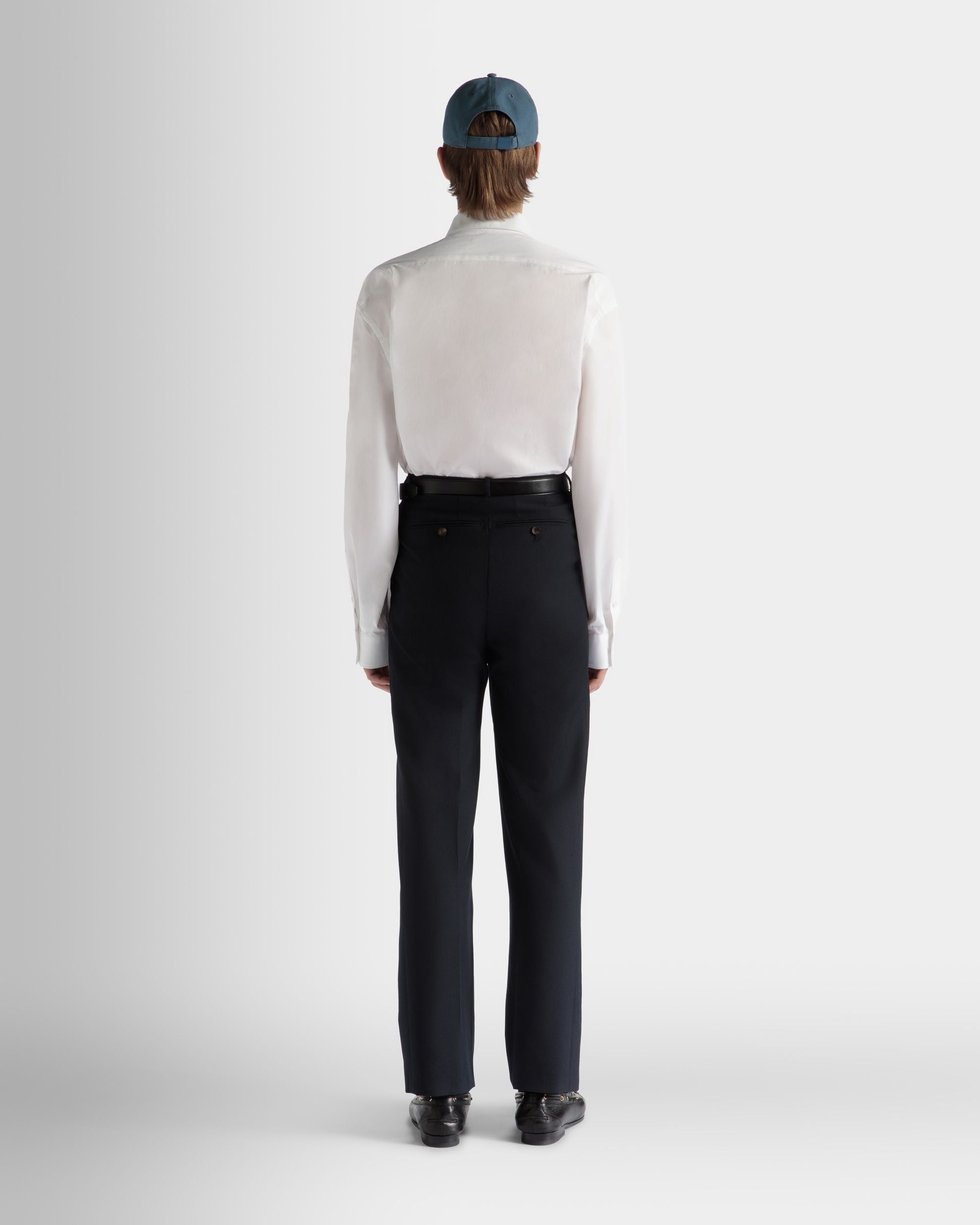 Chemise En Coton Blanc - Homme - Bally - 06
