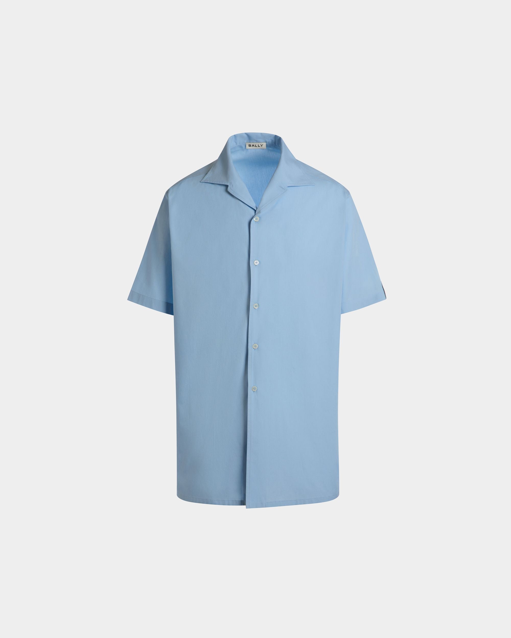 Shirts In Blue Cotton - Herren - Bally - 01