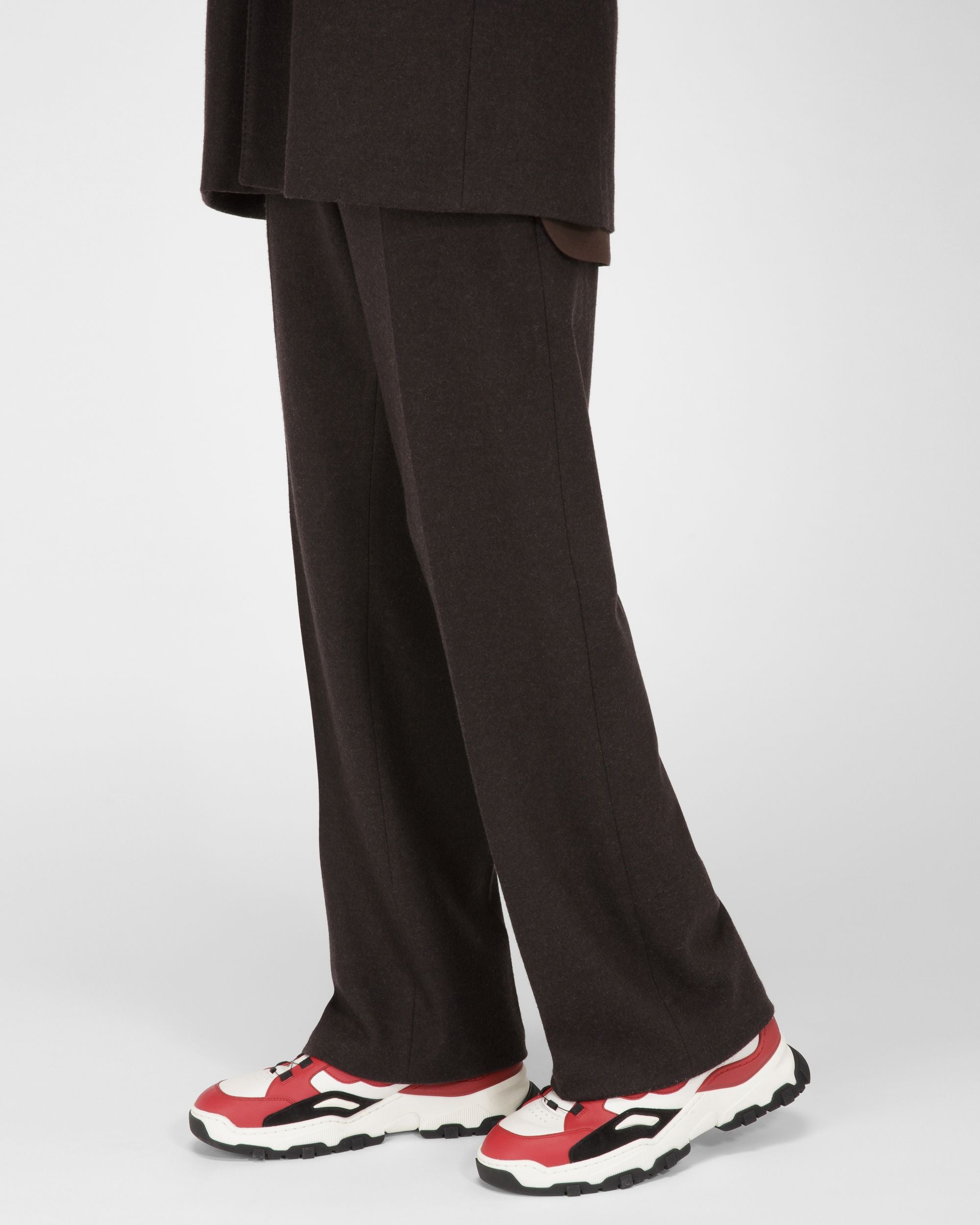 Harrys Sneakers In Pelle Rossa, Bianca E Nera - Uomo - Bally - 07