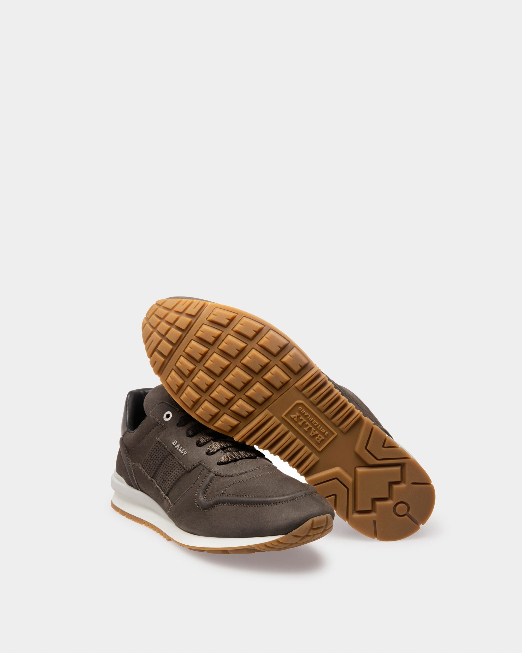 Asper Sneaker Aus Armeegrünem Leder - Herren - Bally - 04