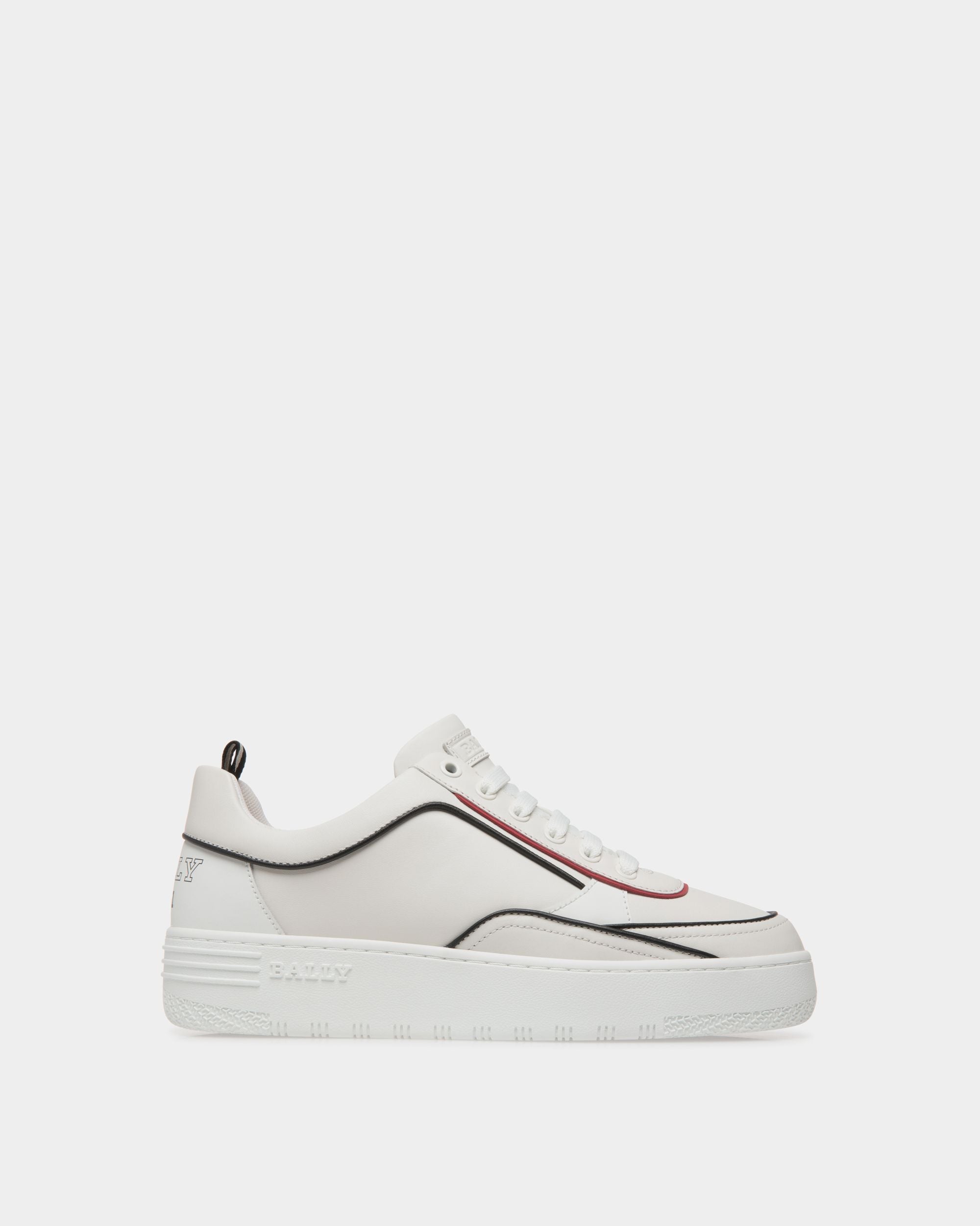 Sneaker In White Leather - Herren - Bally - 01