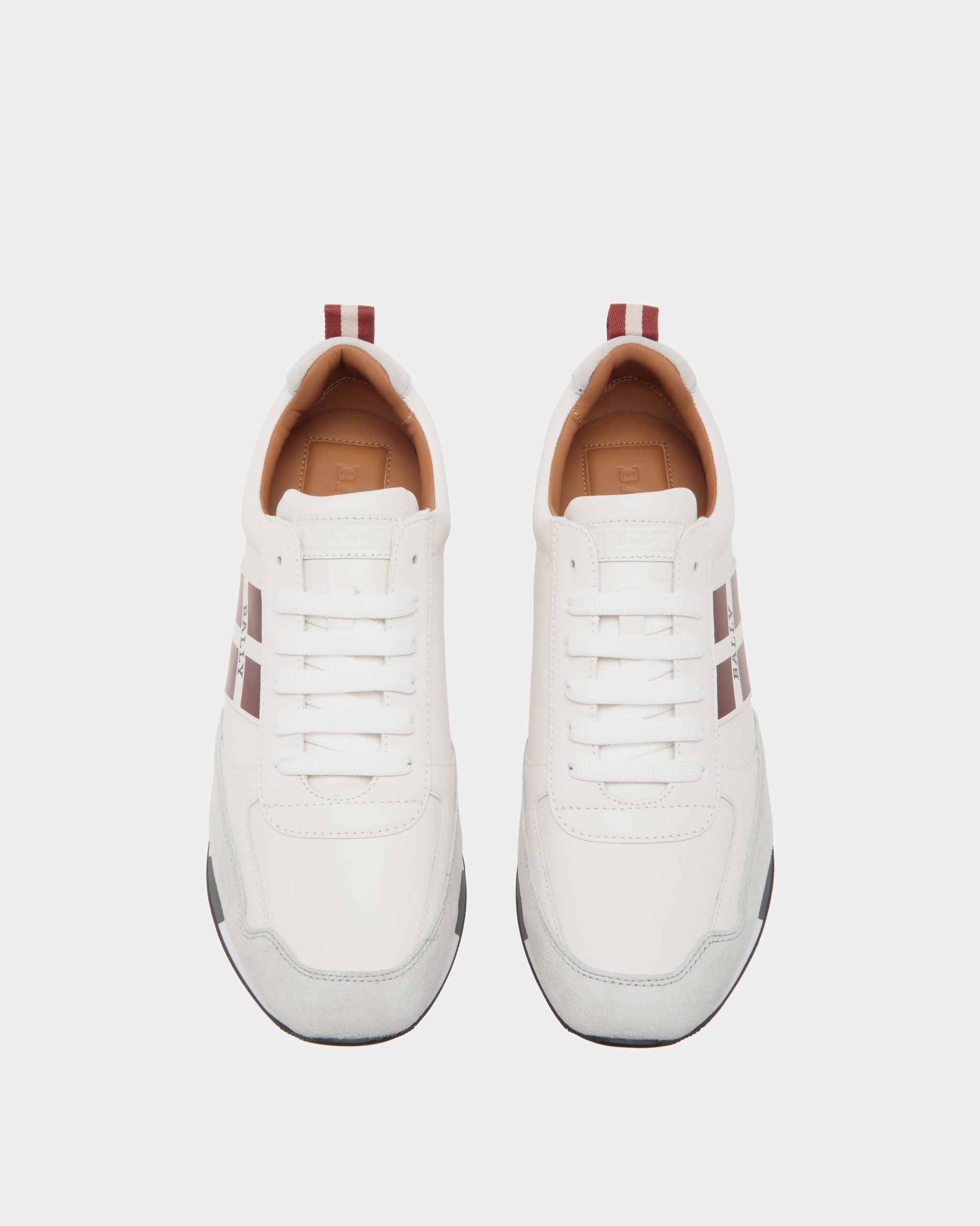 Sneaker En Cuir Blanc - Homme - Bally - 04