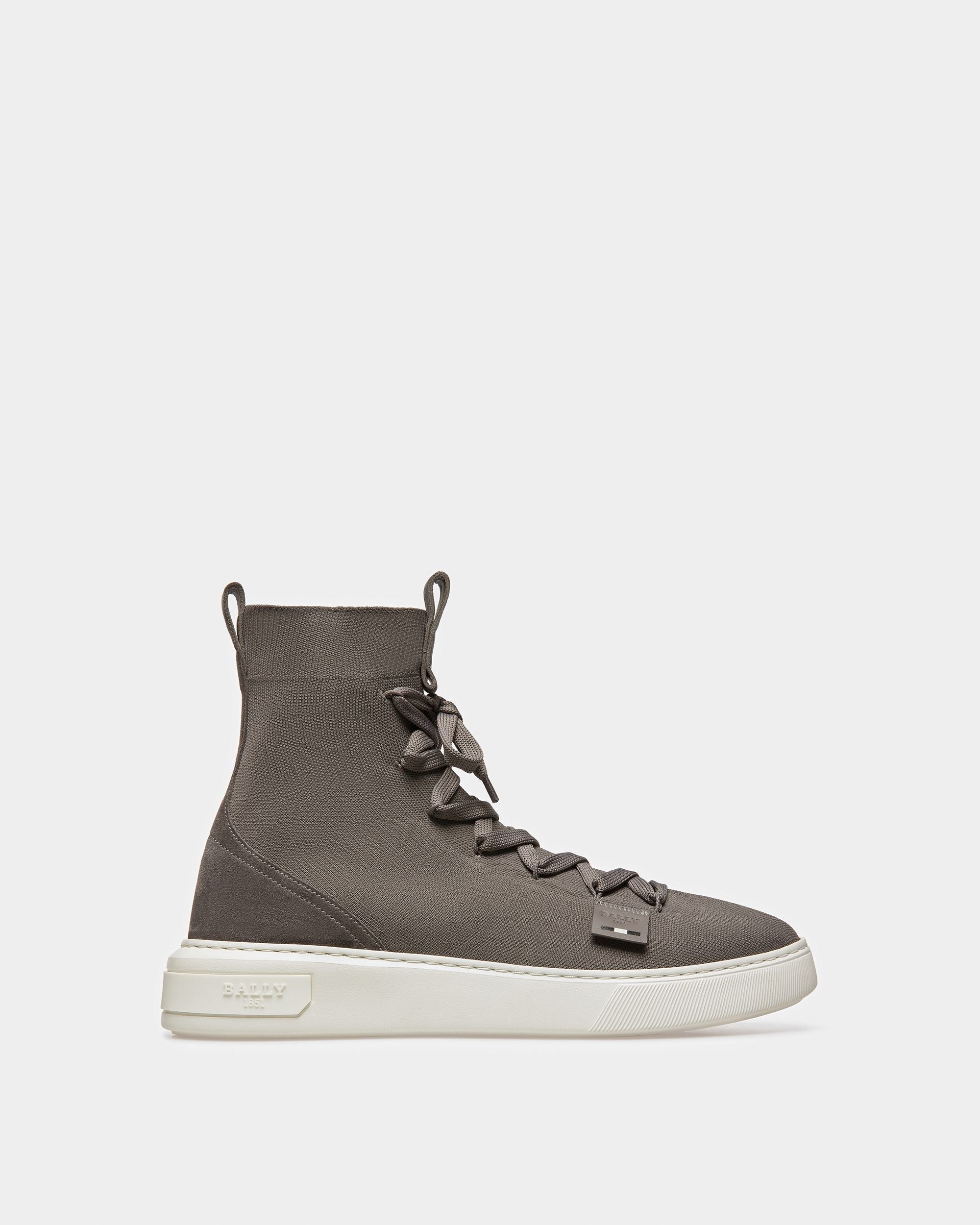 Mitys-T Sneakers Aus Leder In Dark Mineral - Herren - Bally - 01