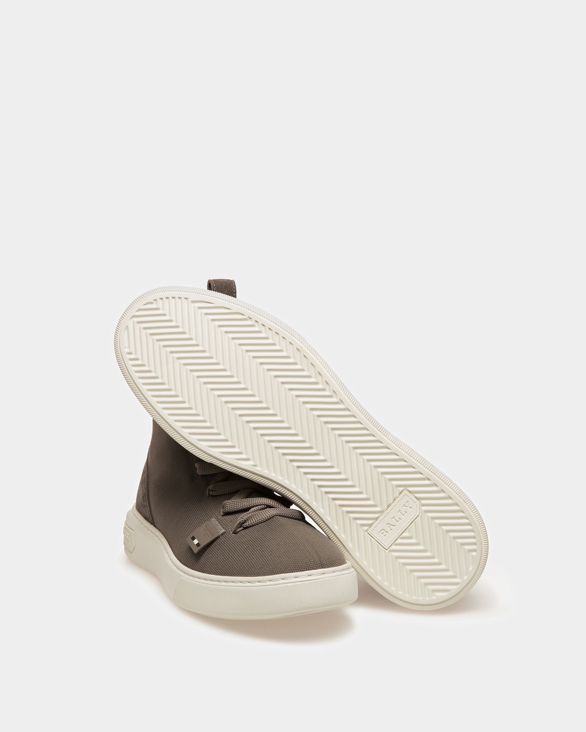 Mitys-T Sneakers Aus Leder In Dark Mineral - Herren - Bally - 05