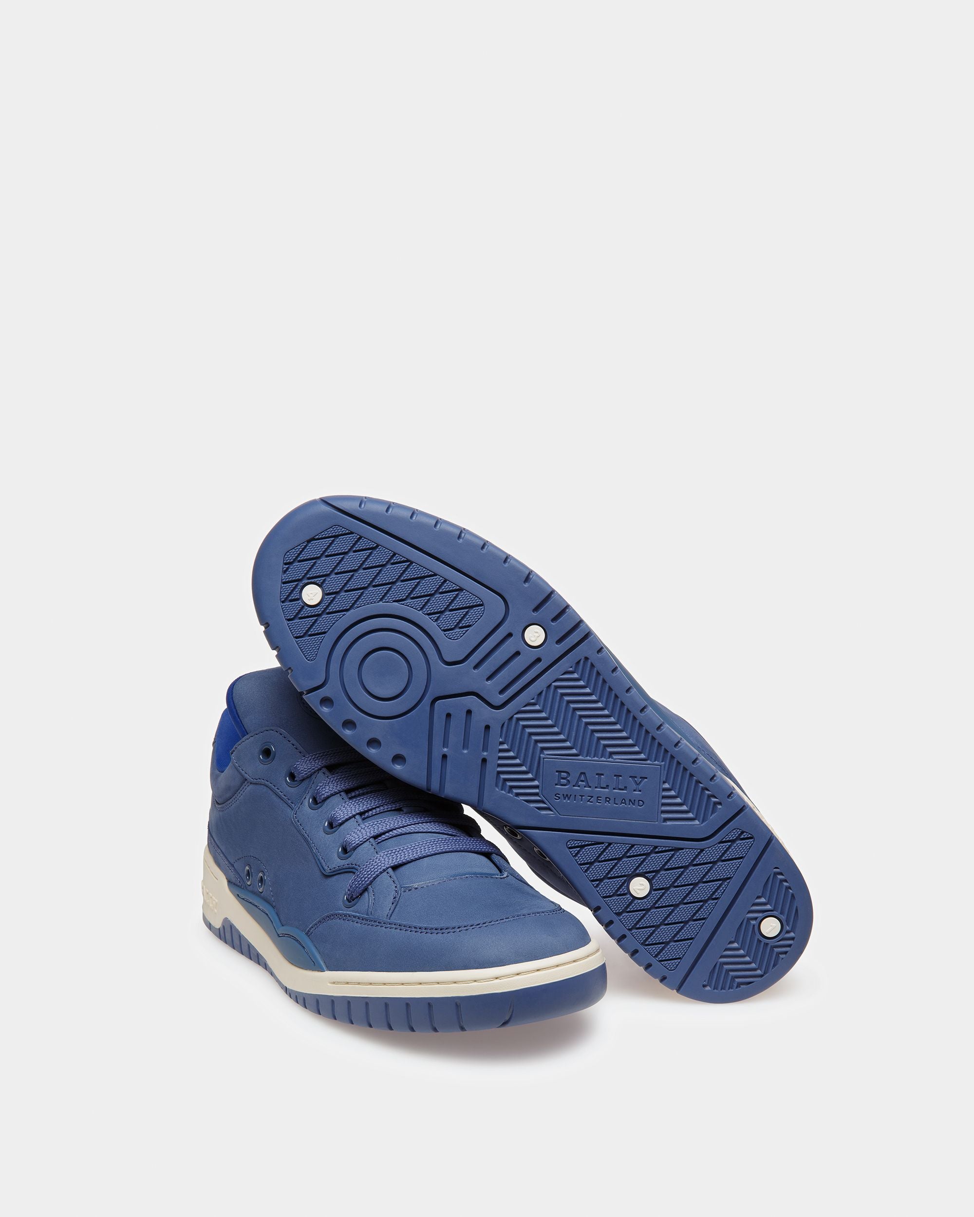 Kiro Sneaker In Pelle Blu Elettrico - Uomo - Bally - 05