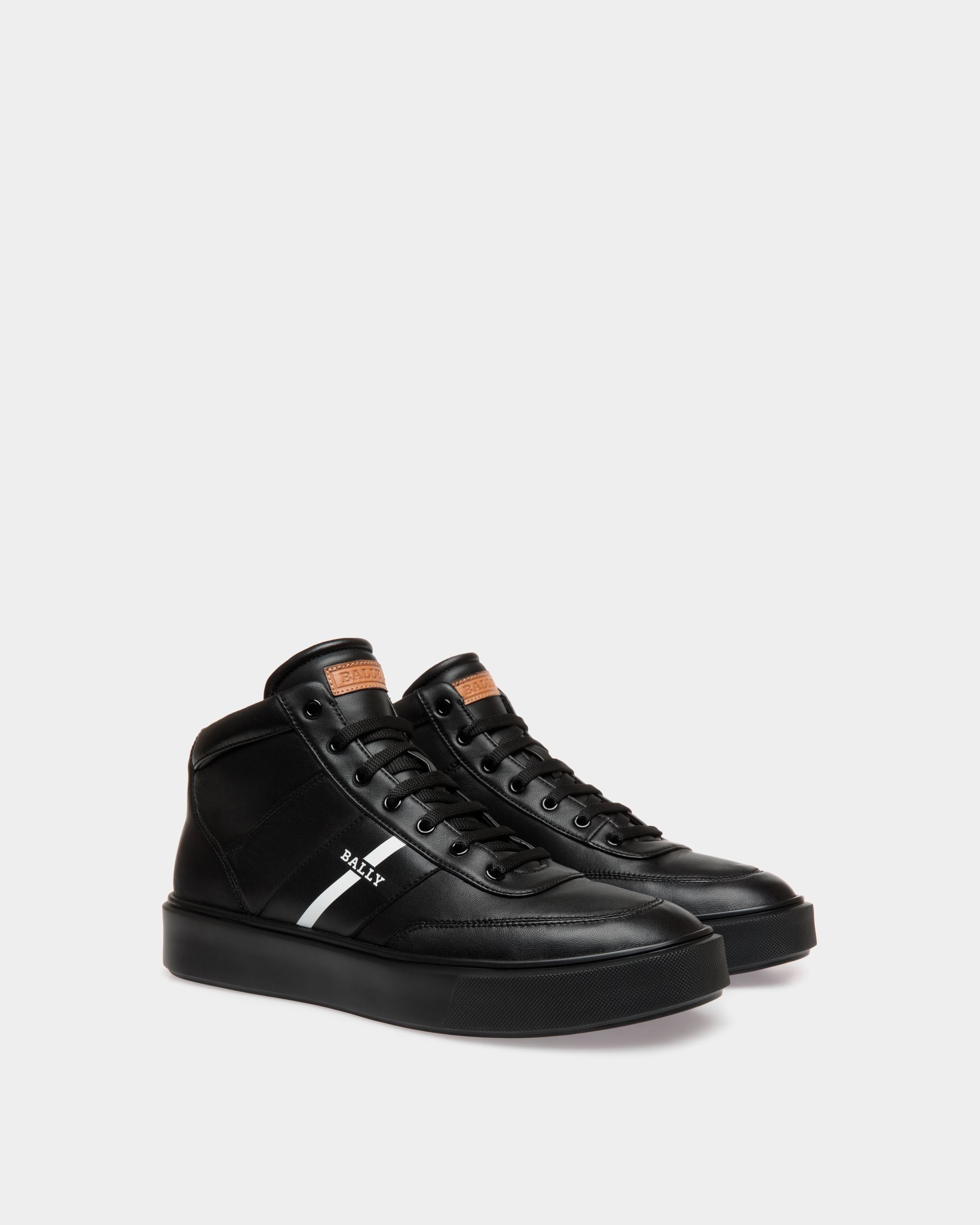 Sneaker In Black Lamb - Herren - Bally - 02