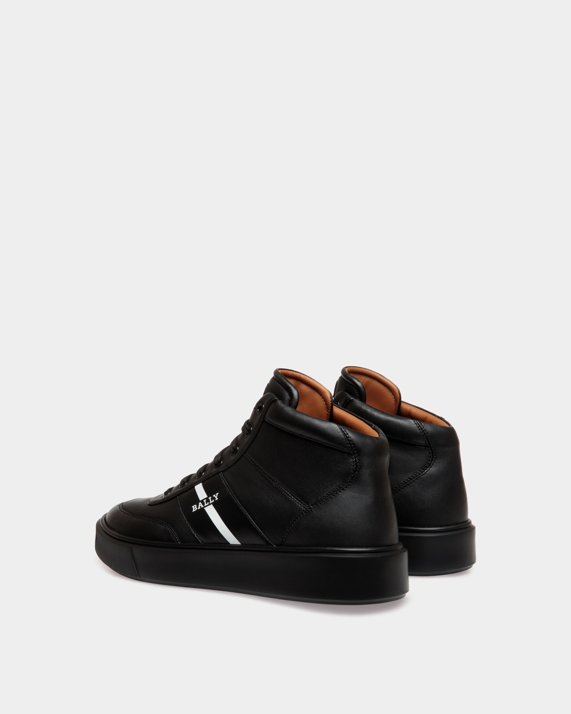 Sneaker In Black Lamb - Herren - Bally - 03