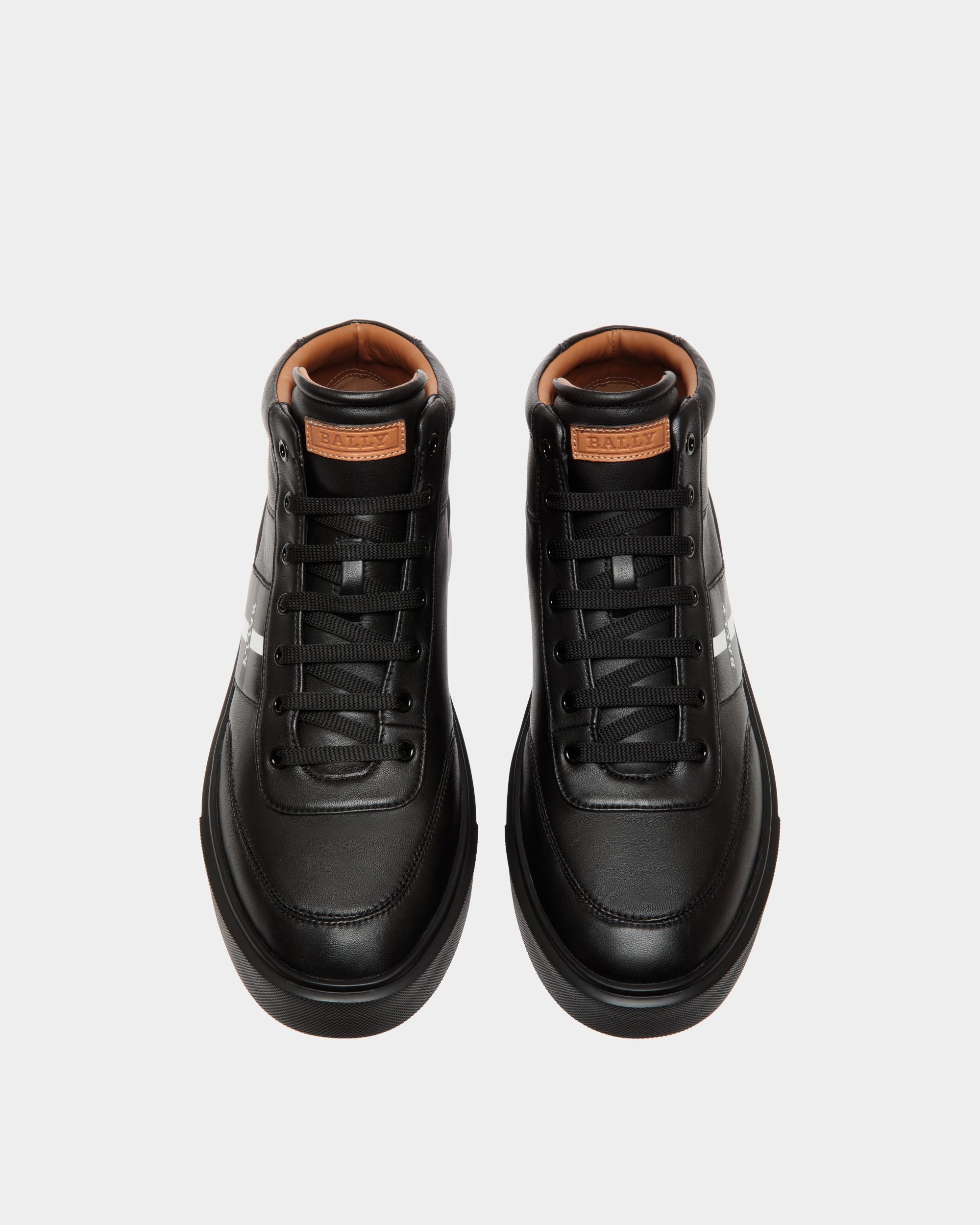 Sneaker In Black Lamb - Herren - Bally - 04