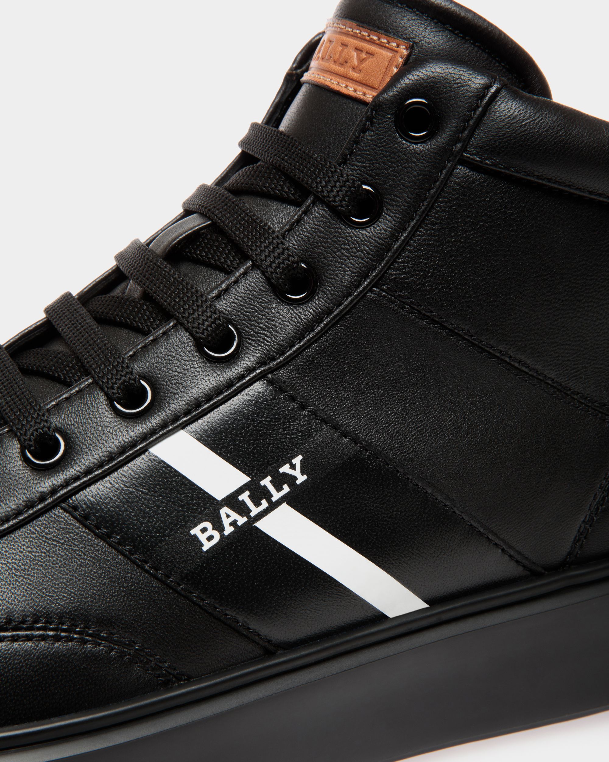 Sneaker In Black Lamb - Herren - Bally - 05