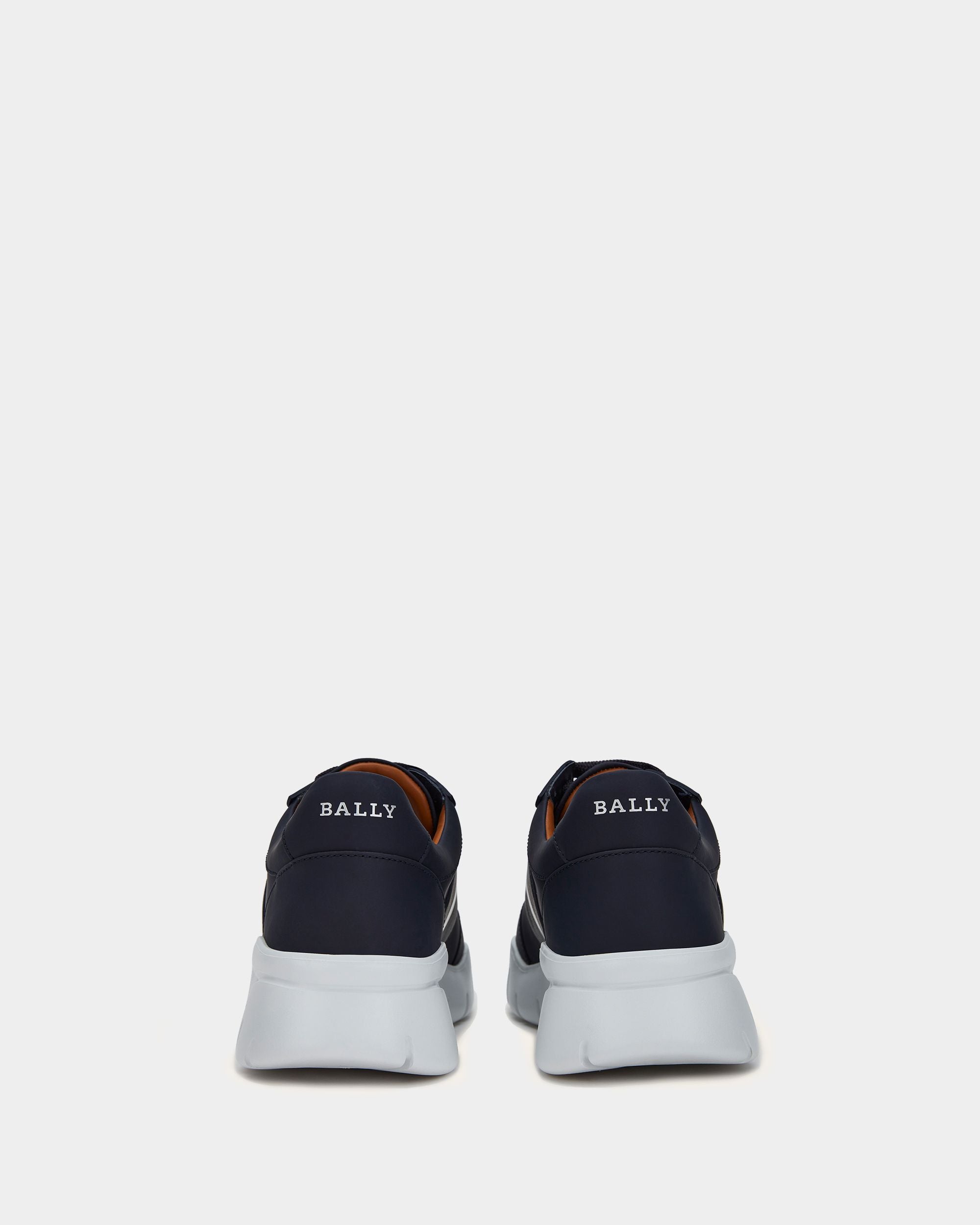 Sneaker En Cuir Bleu - Homme - Bally - 02