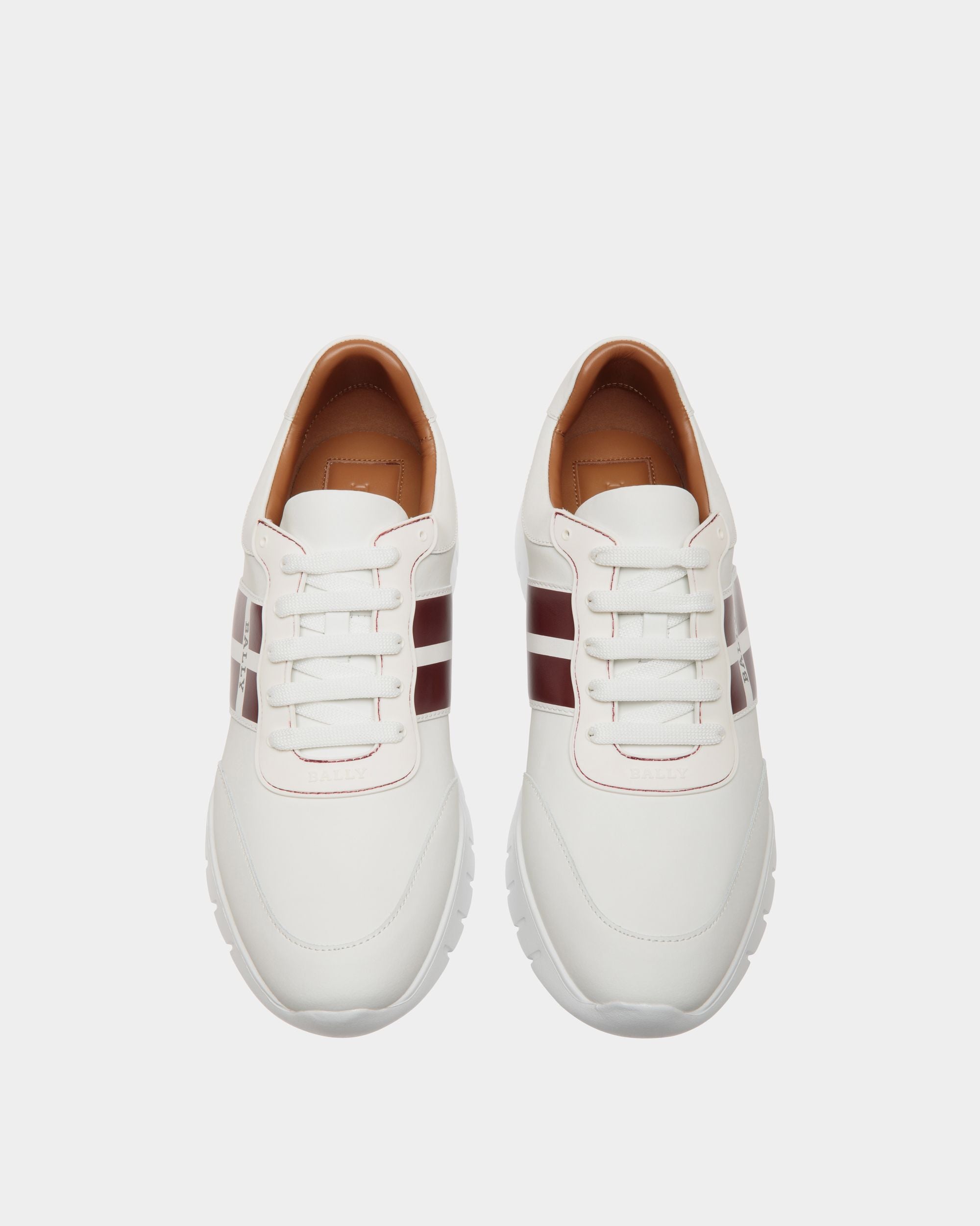 Sneaker In White  Leather - Herren - Bally - 04