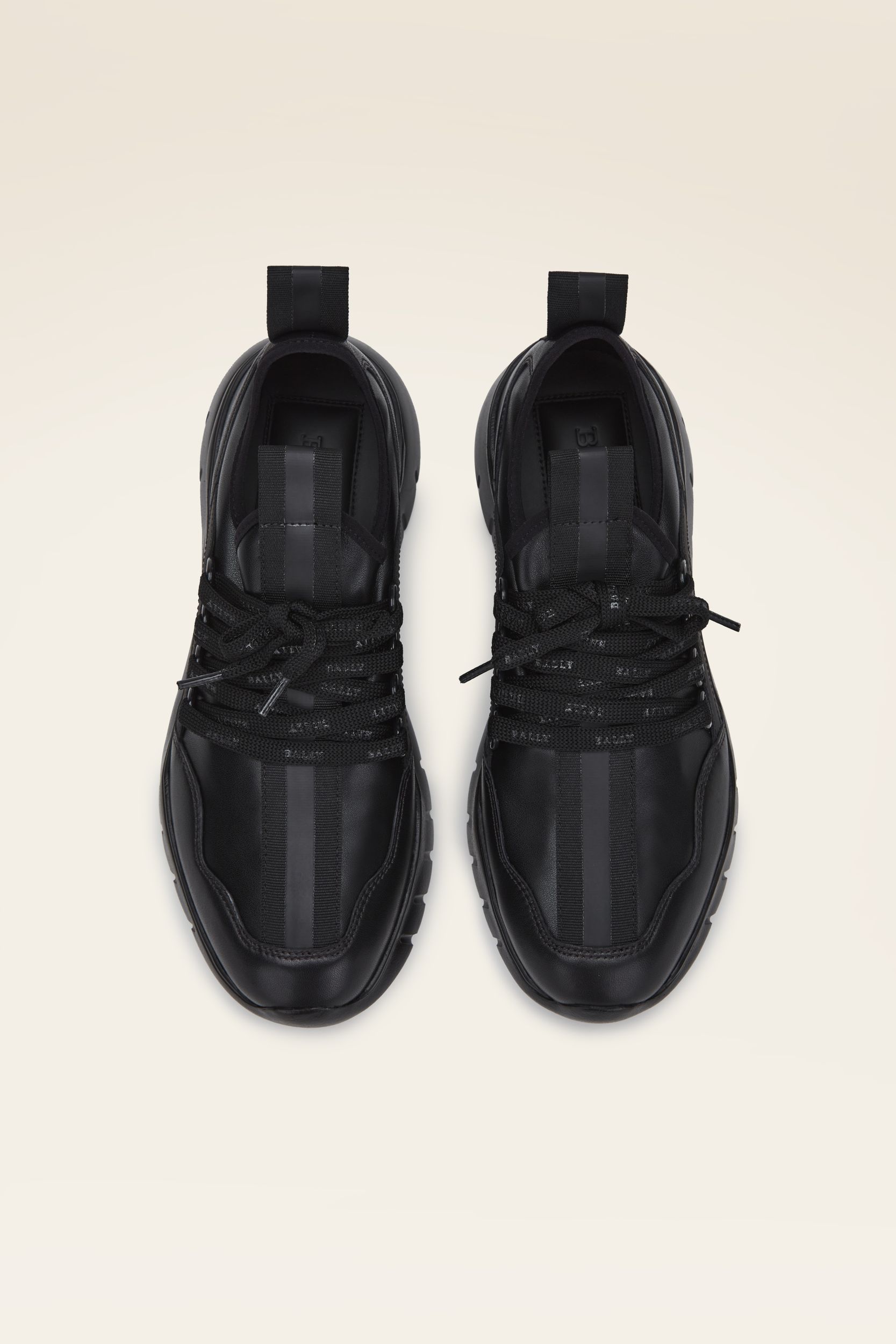 Sneaker En Cuir Noir - Homme - Bally - 05