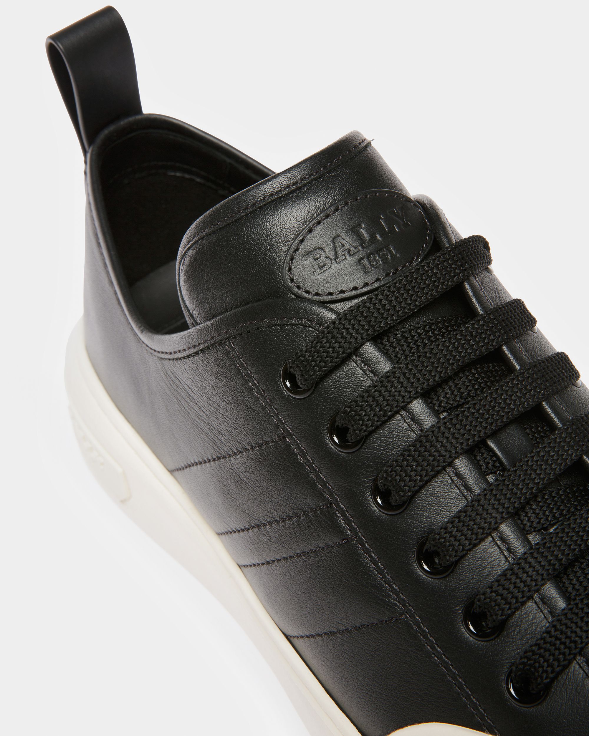 Medyn Sneakers En Cuir Noir - Homme - Bally - 06