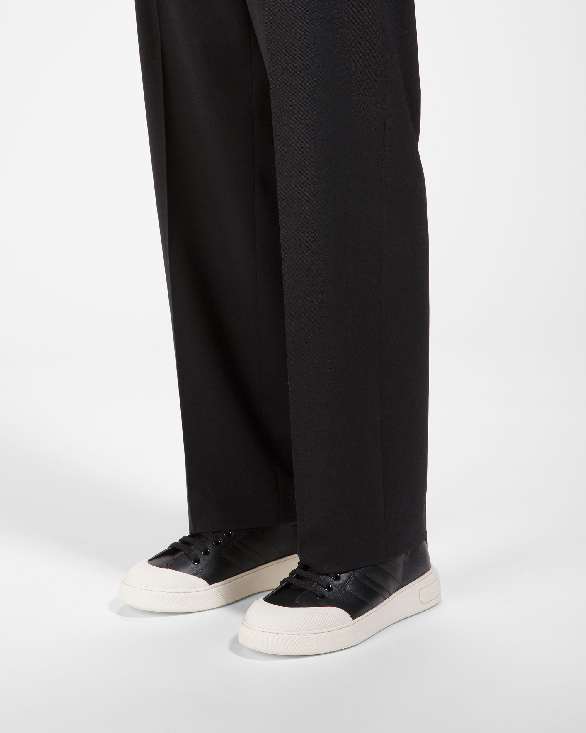 Medyn Sneakers En Cuir Noir - Homme - Bally - 07