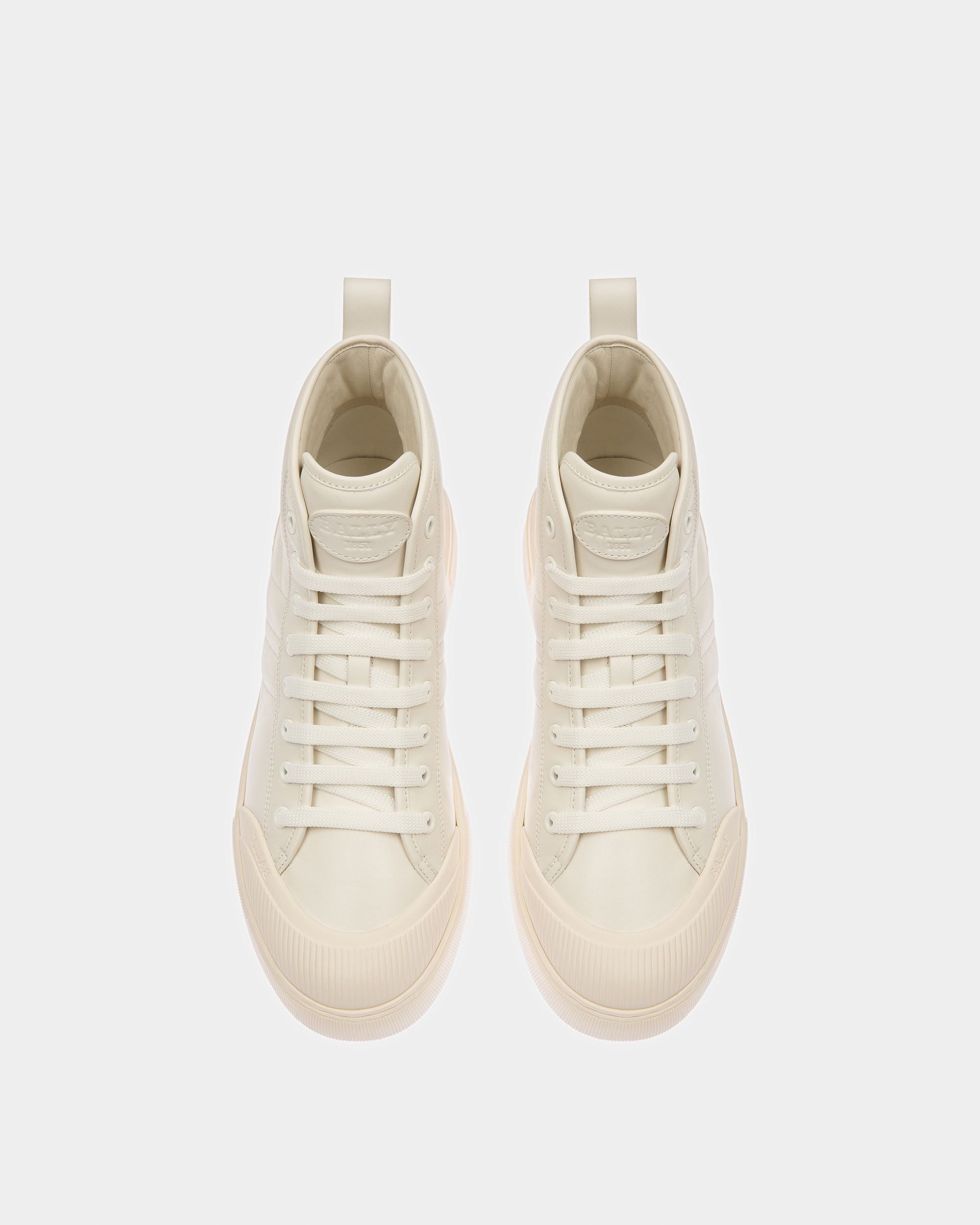 Maren Sneakers En Cuir Blanc - Homme - Bally - 02