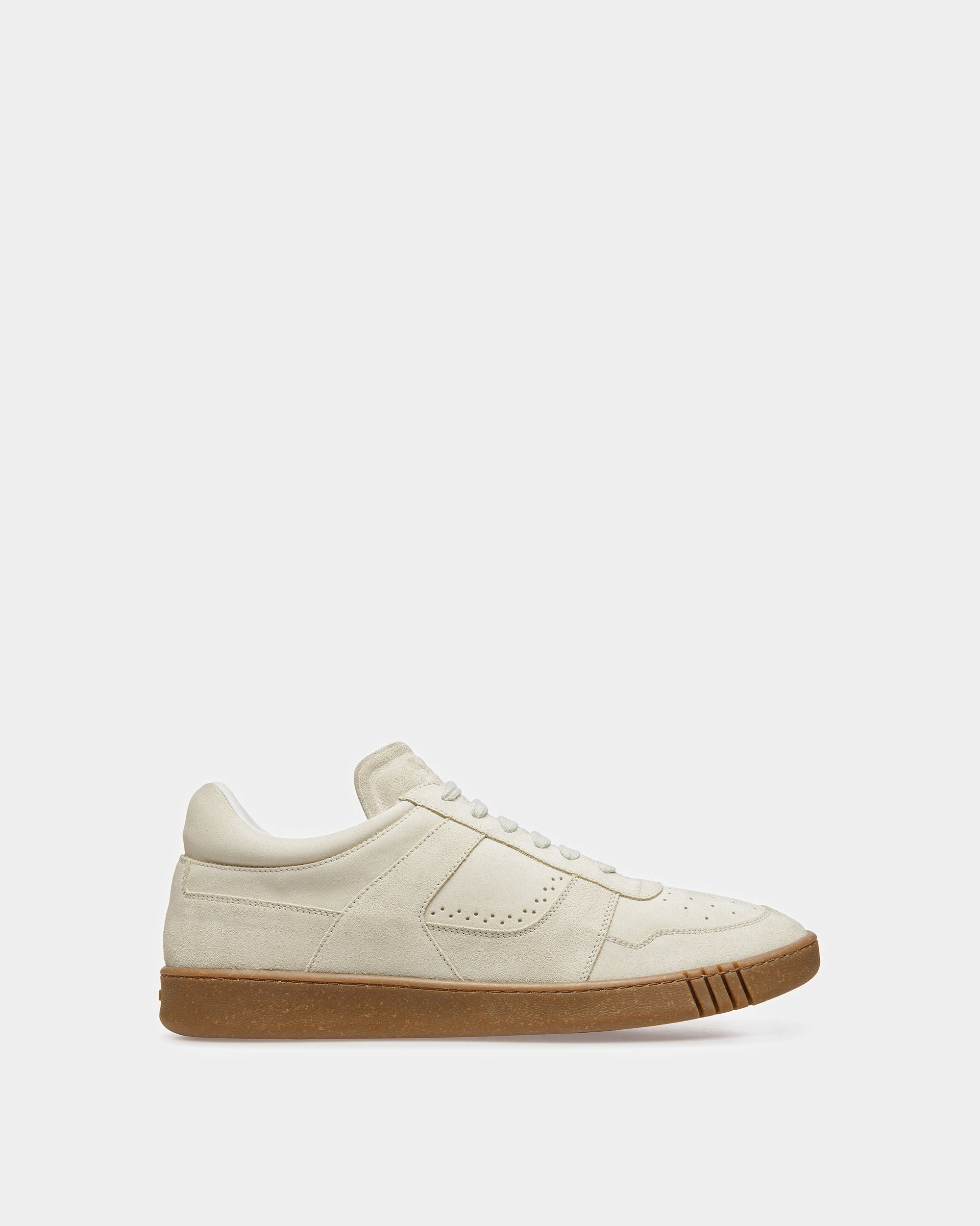 Weky Sneakers En Cuir Blanc Poussière - Homme - Bally - 01