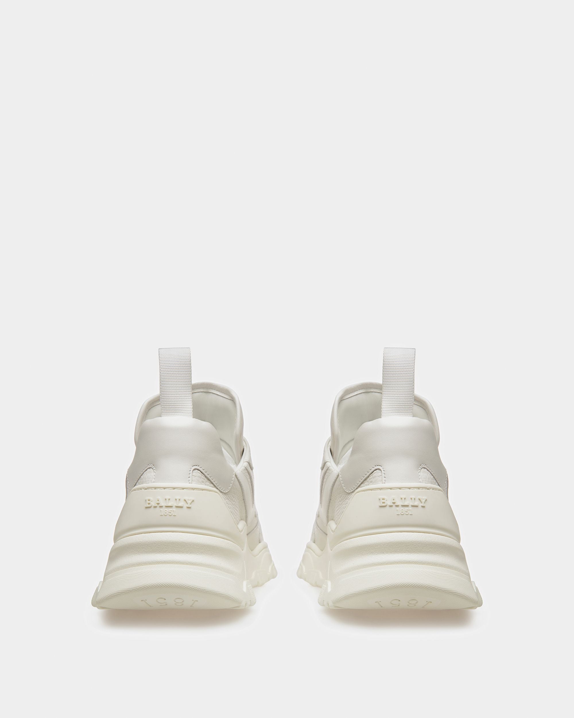 Holden Sneakers En Cuir Blanc - Homme - Bally - 04