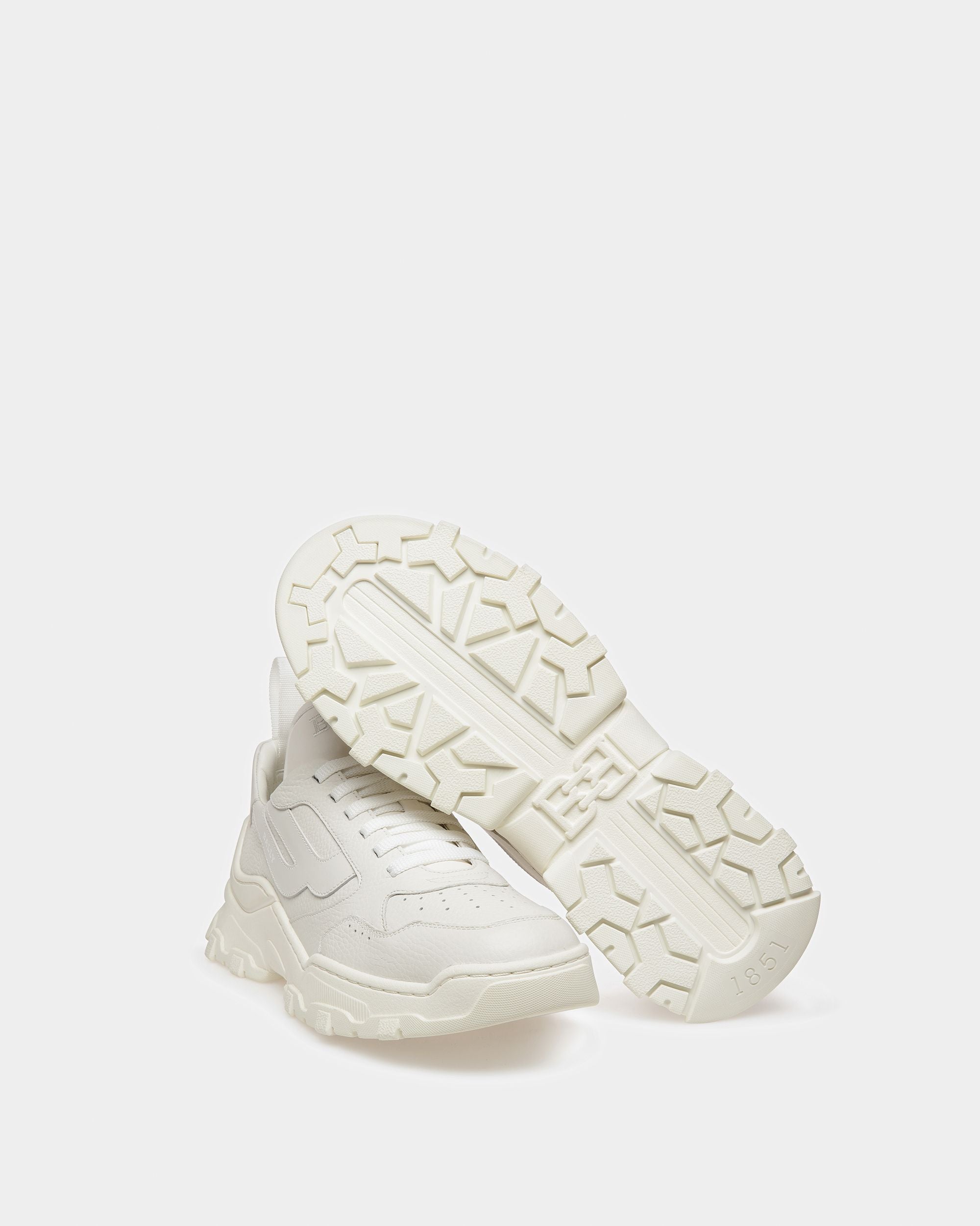 Holden Sneakers En Cuir Blanc - Homme - Bally - 05
