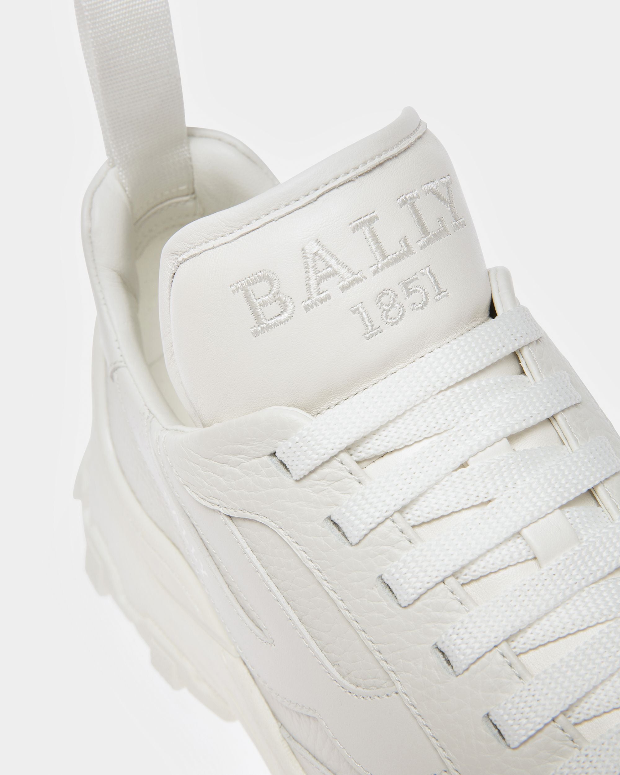 Holden Sneakers En Cuir Blanc - Homme - Bally - 06