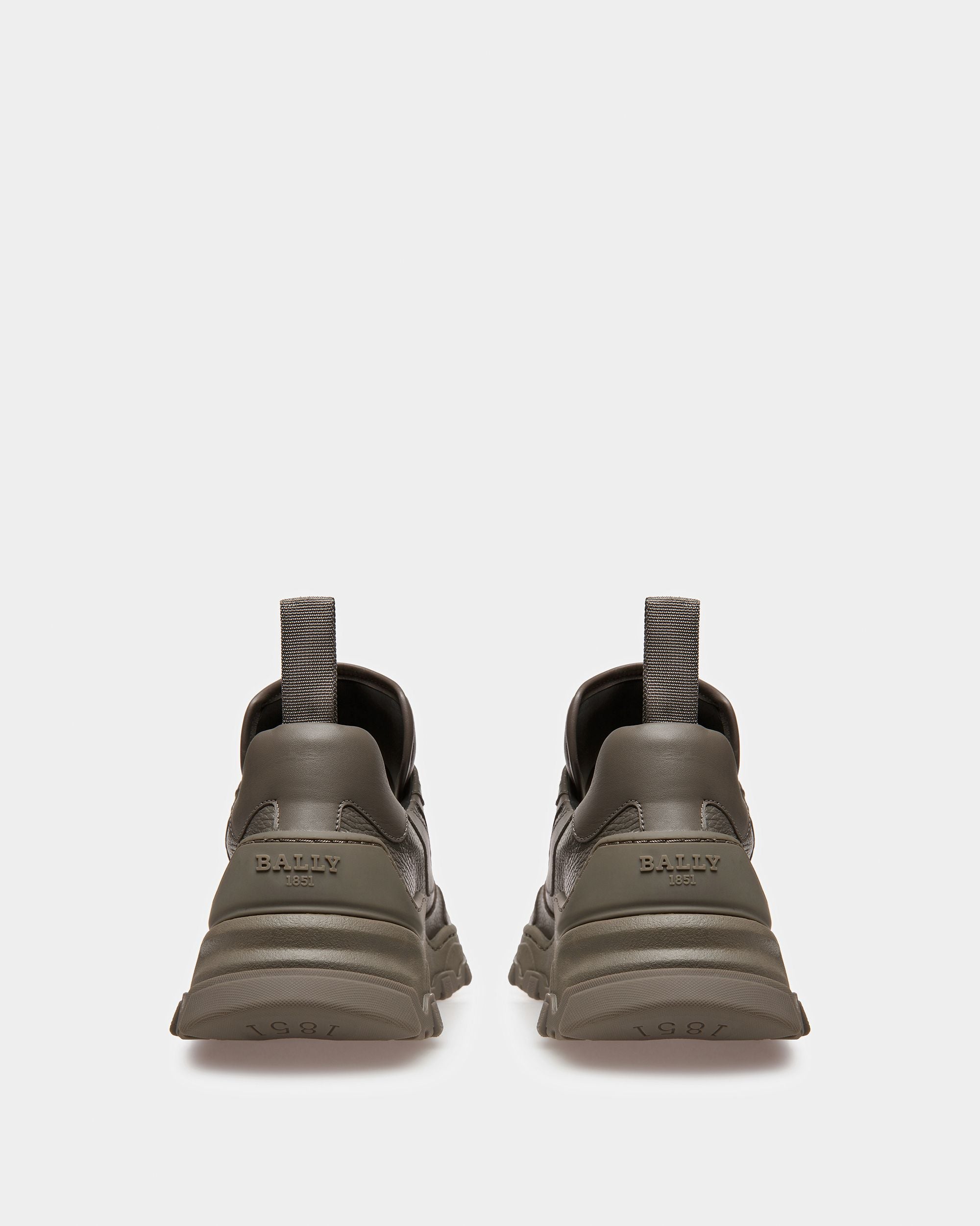 Holden Sneakers Aus Leder In Dark Mineral - Herren - Bally - 04