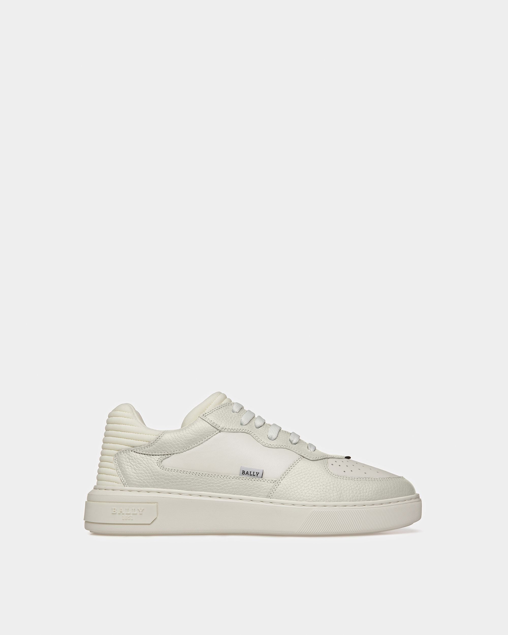 Mark Sneakers Blanches En Cuir Et Tissu - Homme - Bally - 01